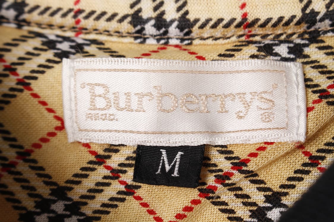 90s 빈티지 버버리 커스텀 크롭 티셔츠 WOMAN_M 상품이미지3