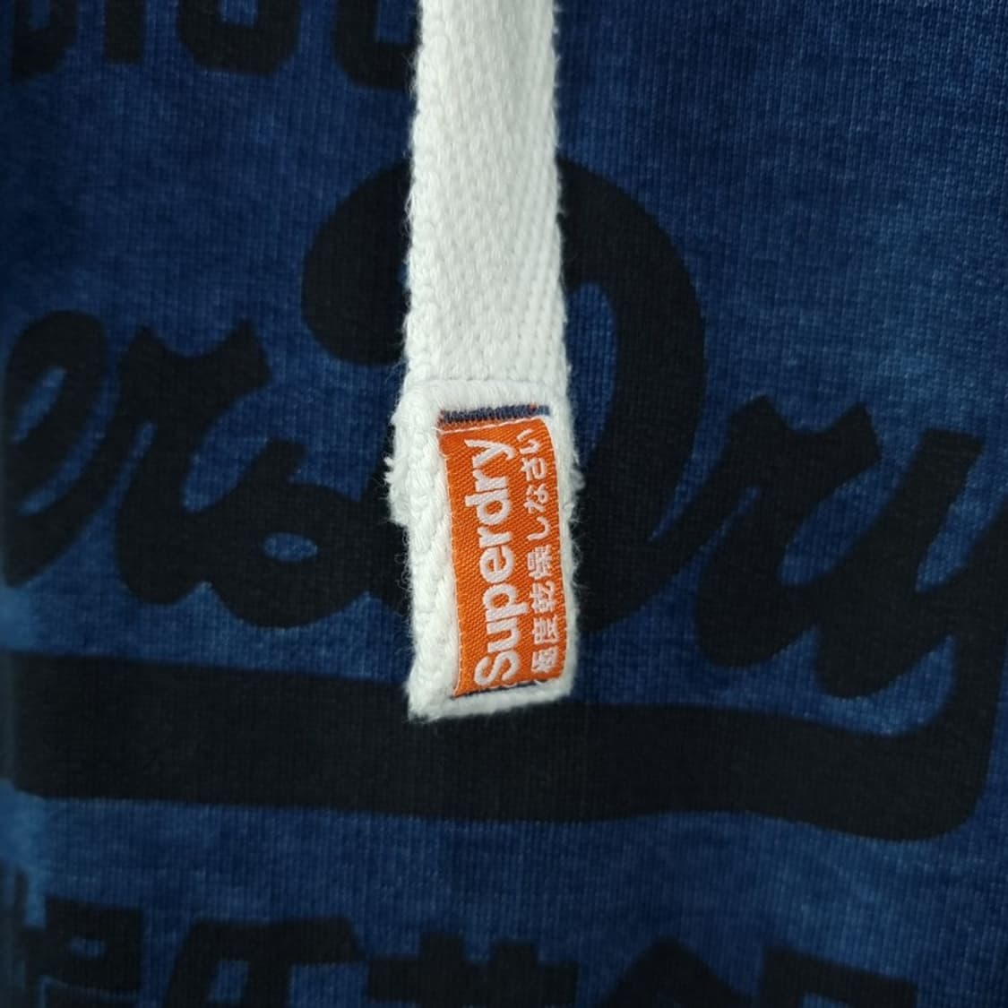 [슈퍼드라이] 빈티지 가공 빅로고 후드티 M19806 상품이미지7