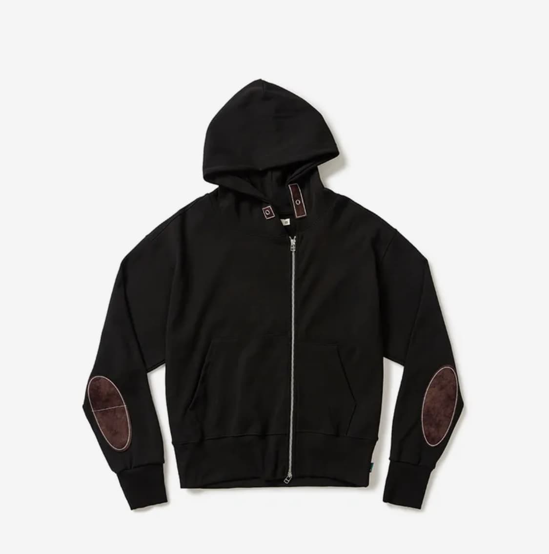 카락터 후드집업 Writer hooded zip-up / Black 상품이미지1