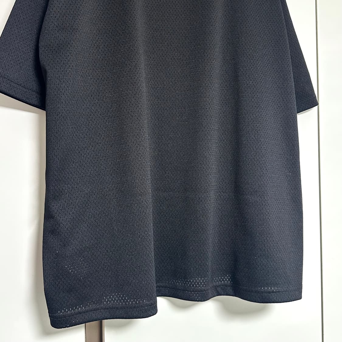 스투시 4x4 메쉬 풋볼 저지 블랙 L사이즈 상품이미지9