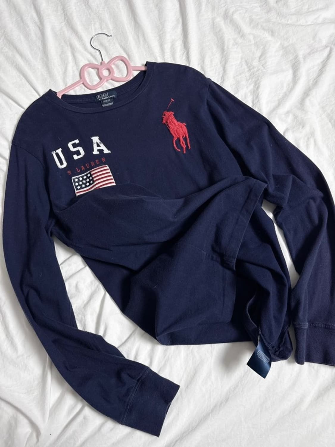 폴로 빅포니 성조기 롱슬리브 상품이미지3