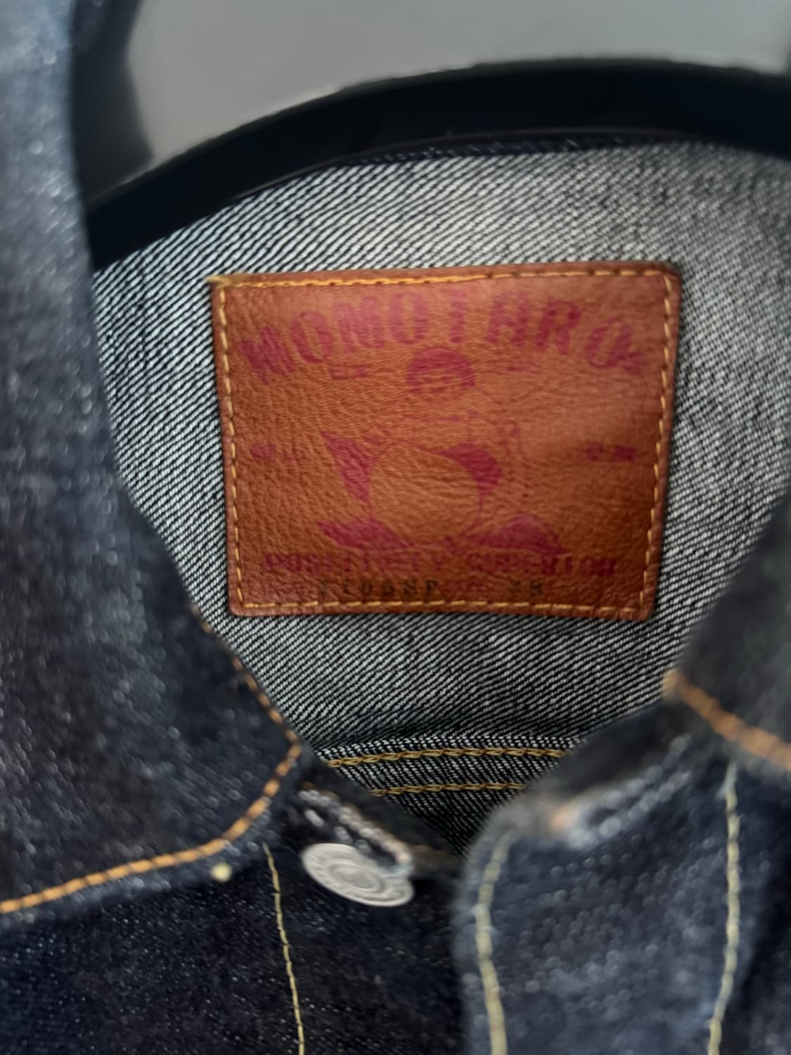 [38] 모모타로진 타입1 인디고 자켓 상품이미지8