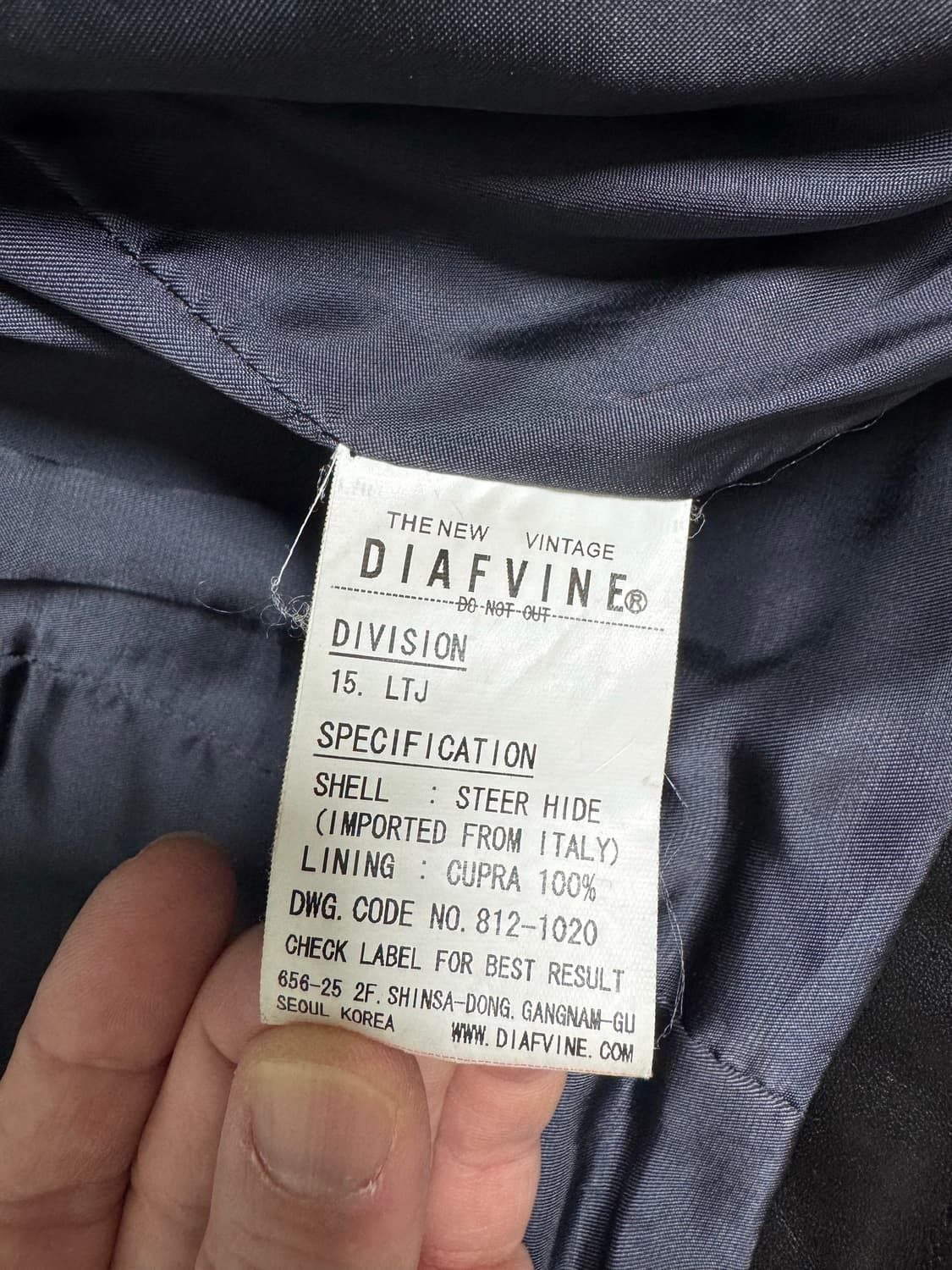 디아프바인 재키 라이더 자켓 M 상품이미지3