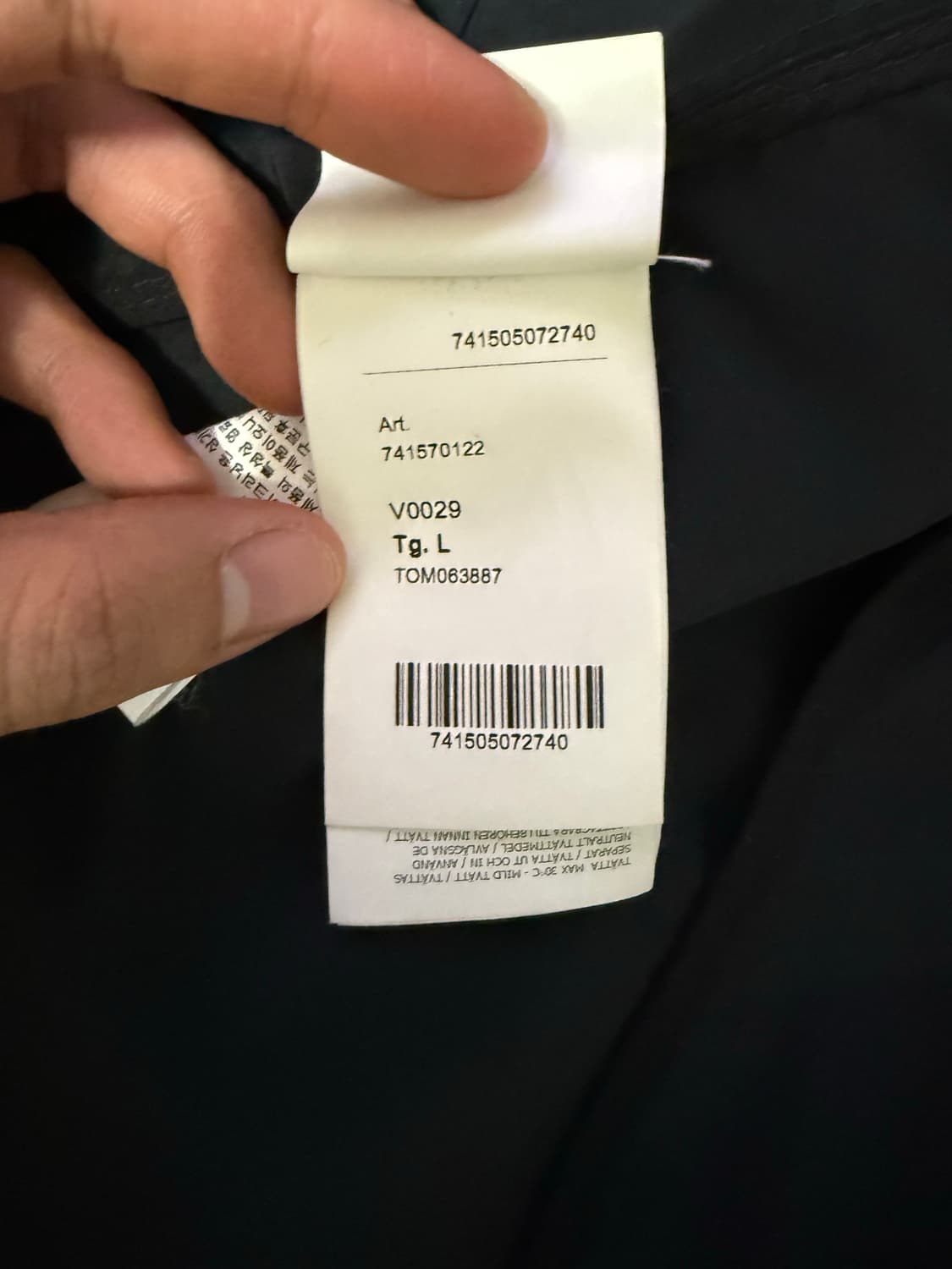 스톤 아일랜드 70122 마이크로 랩스 트렌치 코트 블랙 - 21SS 상품이미지5