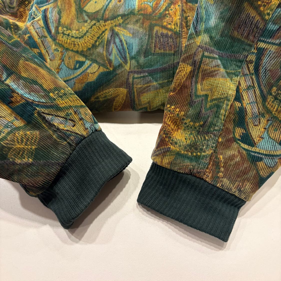 [95] EDWIN 에드윈 빈티지 패턴 코듀로이 블루종 자켓 B706 상품이미지7