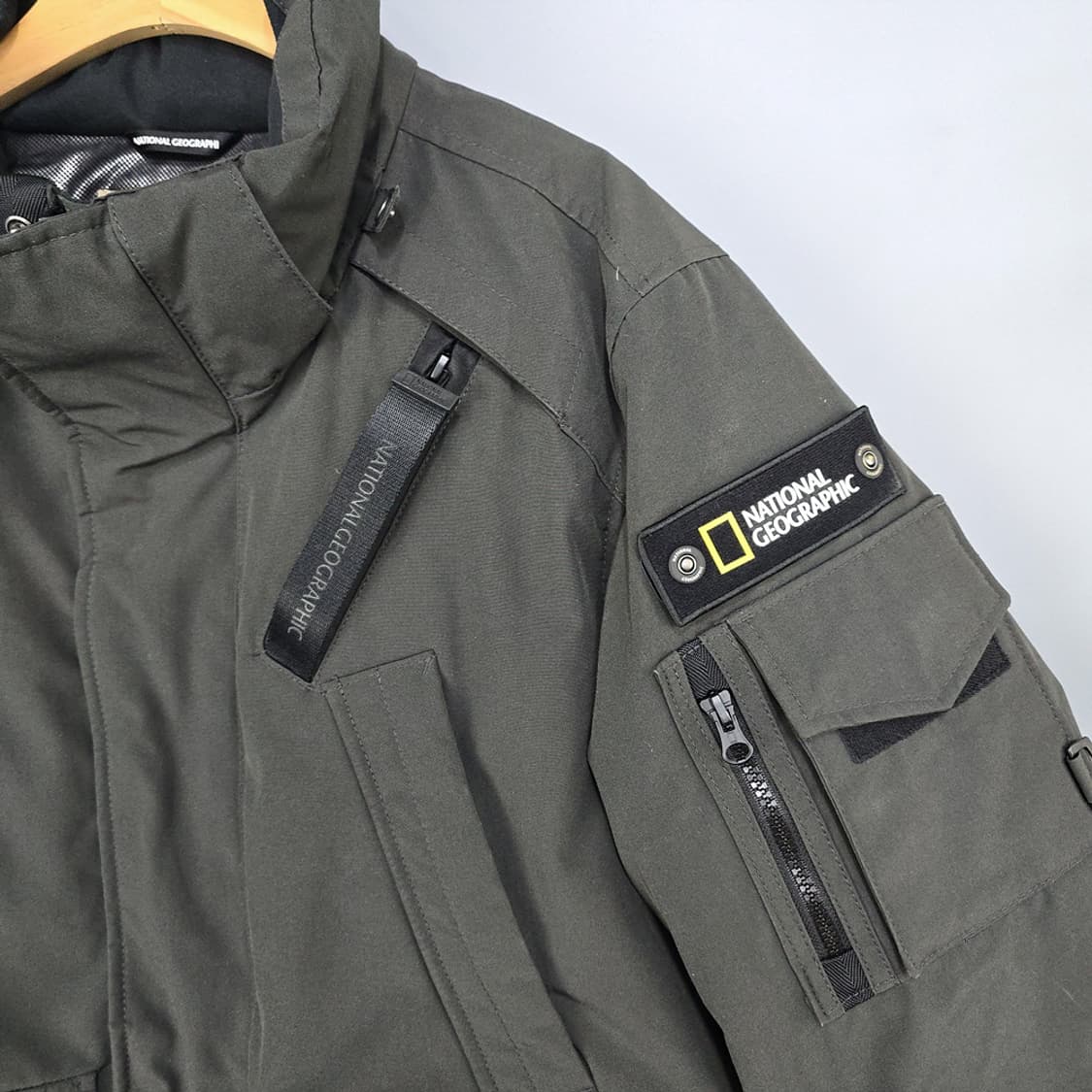 내셔널지오그래픽(National Geographic) 유틸리티 패딩 L 상품이미지2