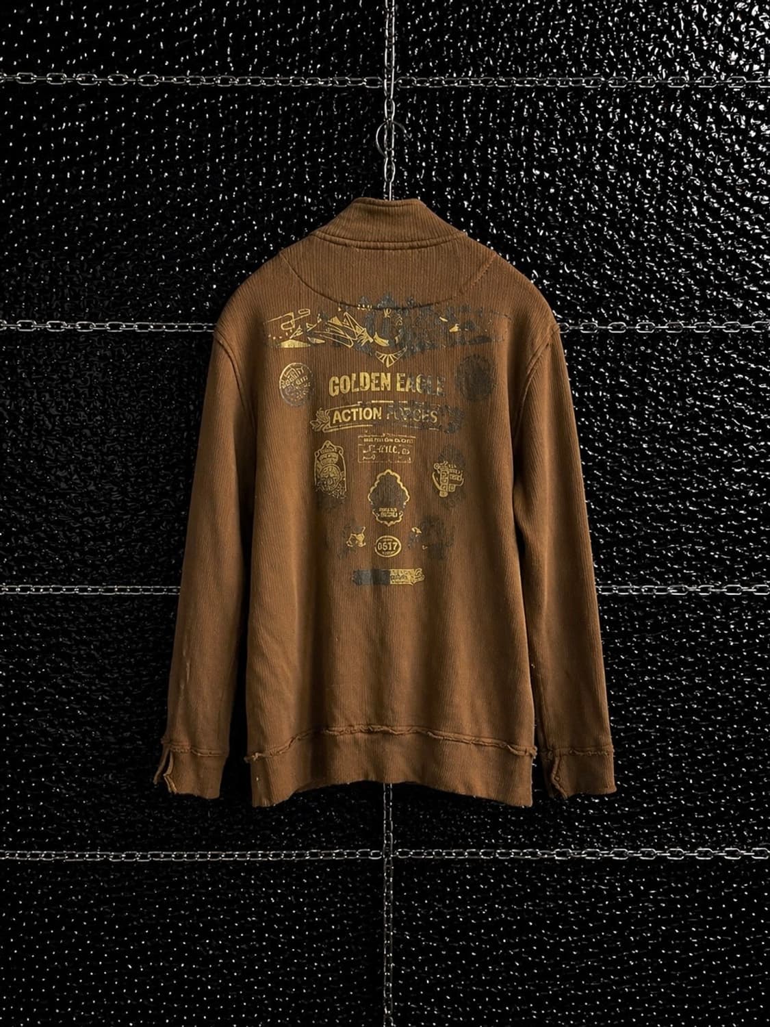 Golden egale 브라운 후드집업 상품이미지2