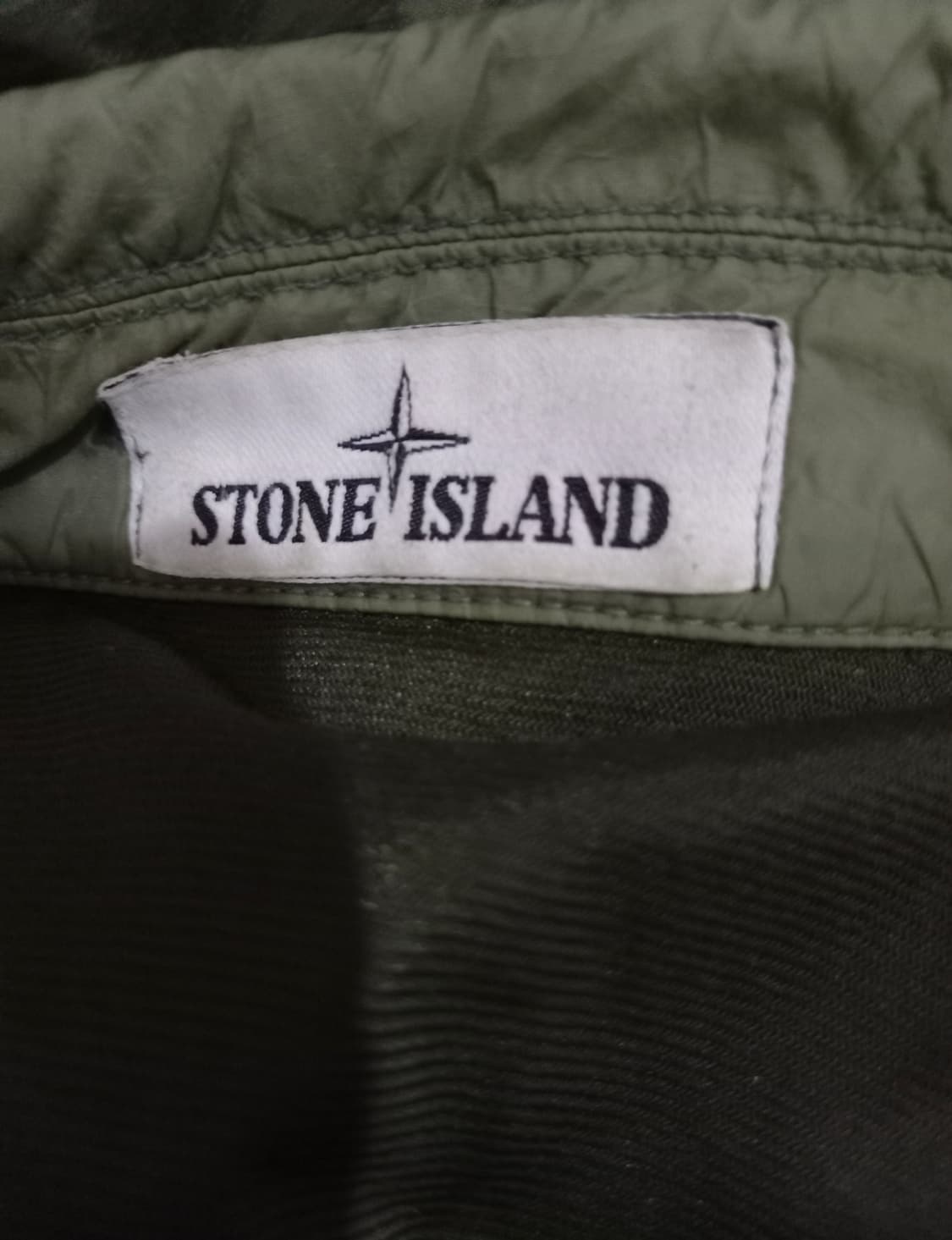 정품 스톤아일랜드 크링클랩스 21FW 바람막이 자켓 115 3XL 상품이미지4