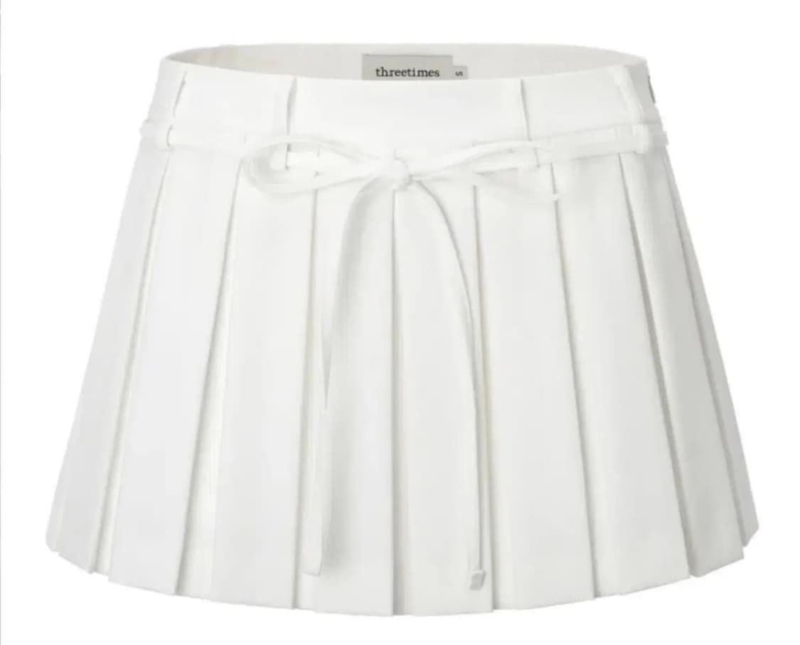 쓰리타임즈 치어리 스커트 M 상품이미지1