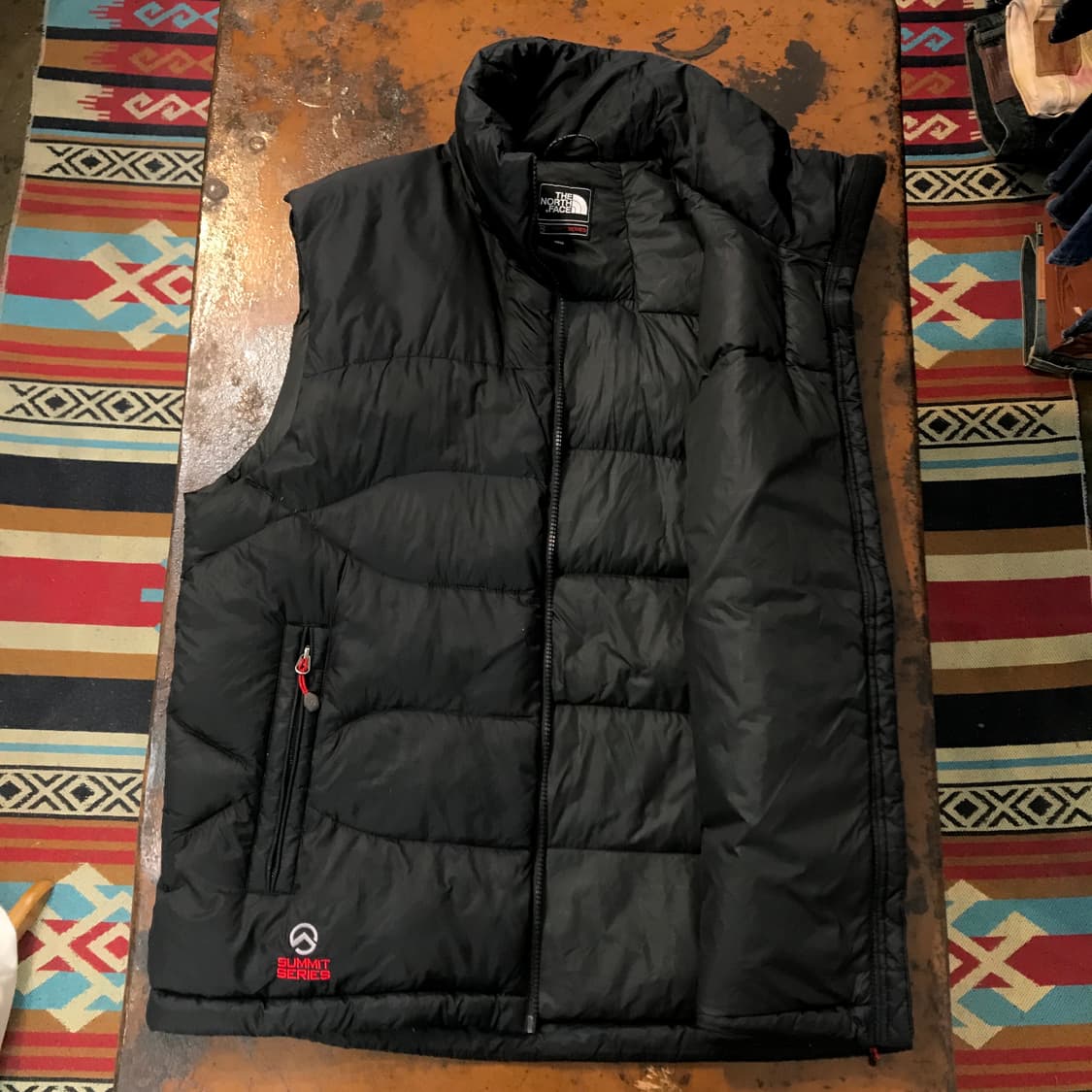 노스페이스 700 블랙 패딩 조끼 베스트 남성 105 사이즈 상품이미지6