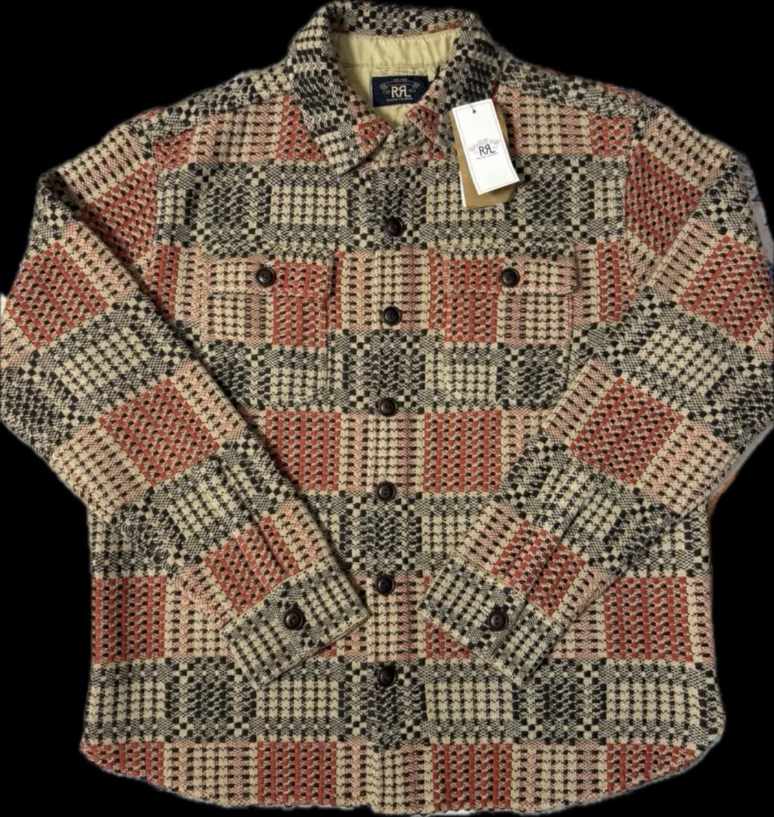 rrl 울자카드 셔츠 자켓 XL 상품이미지2