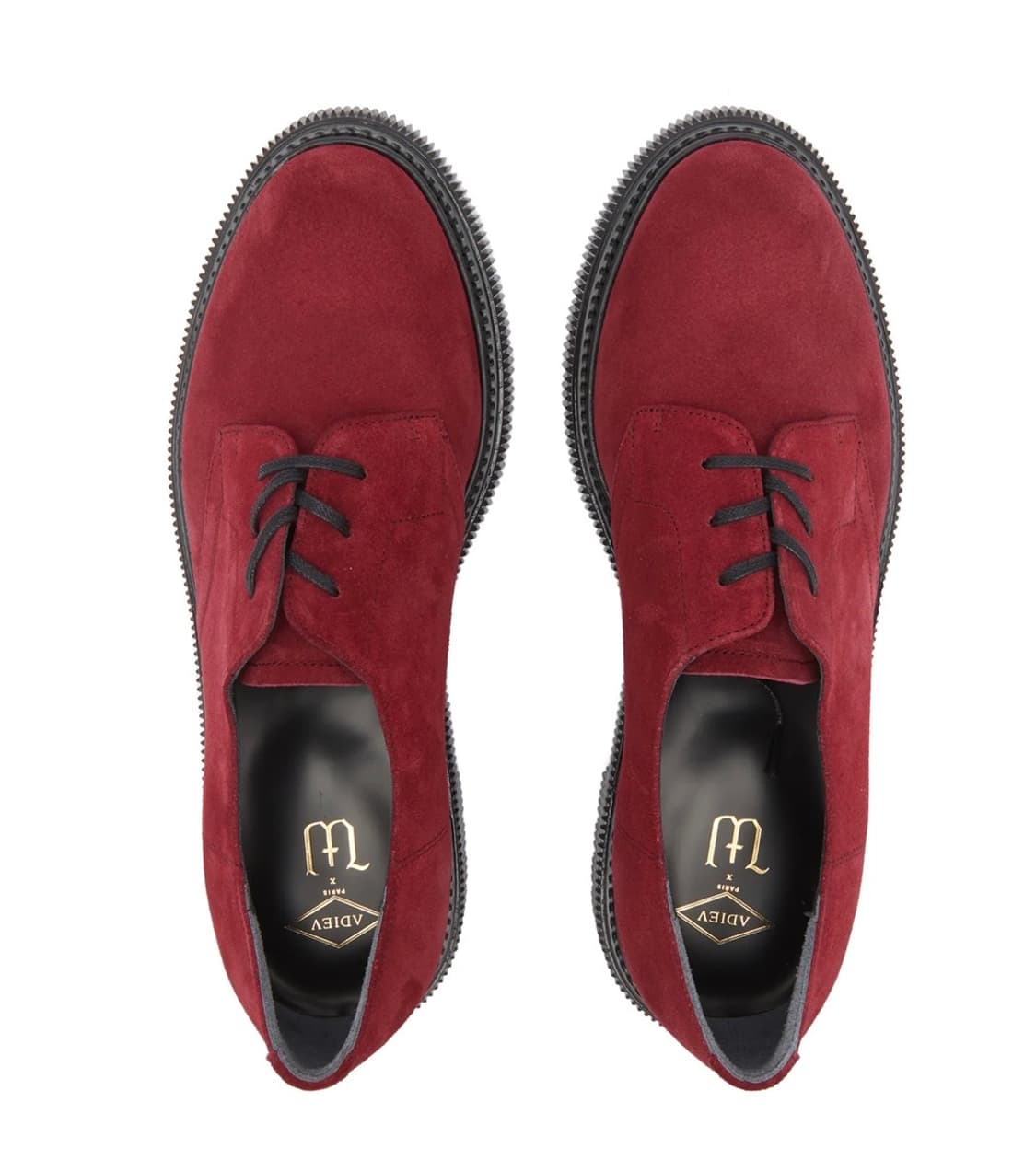 아듀 파리 x 위니 뉴욕 버건디 더비 42사이즈 상품이미지1