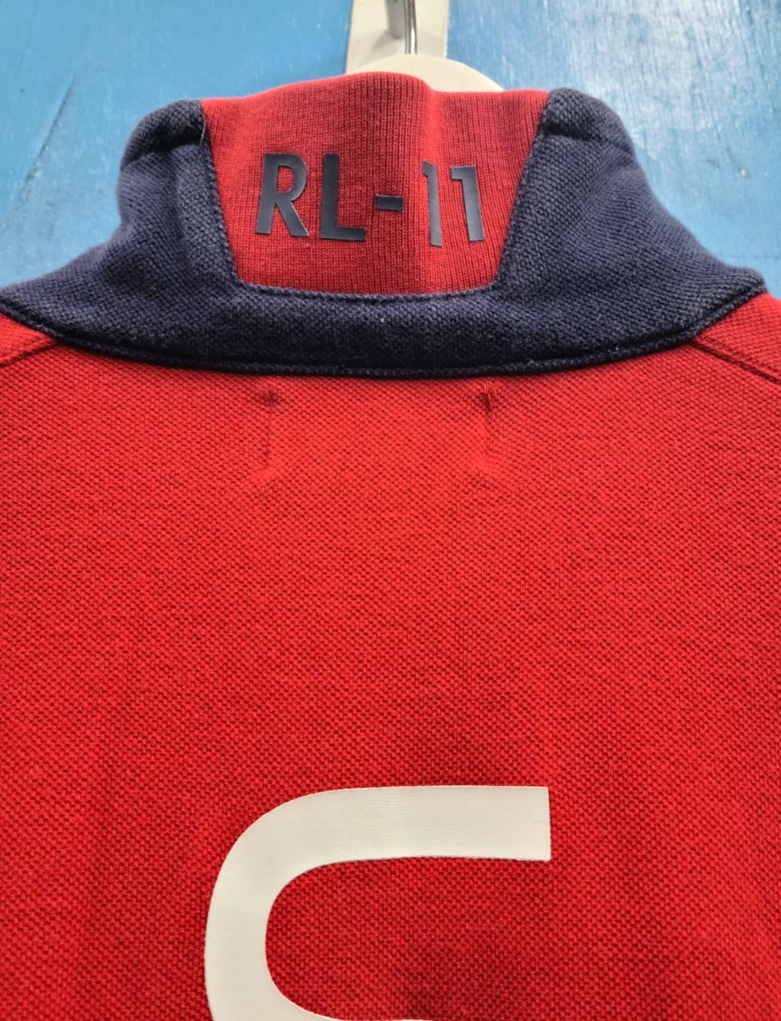 성조기 폴로 빅포니 USA 레이싱  반집업 상품이미지9