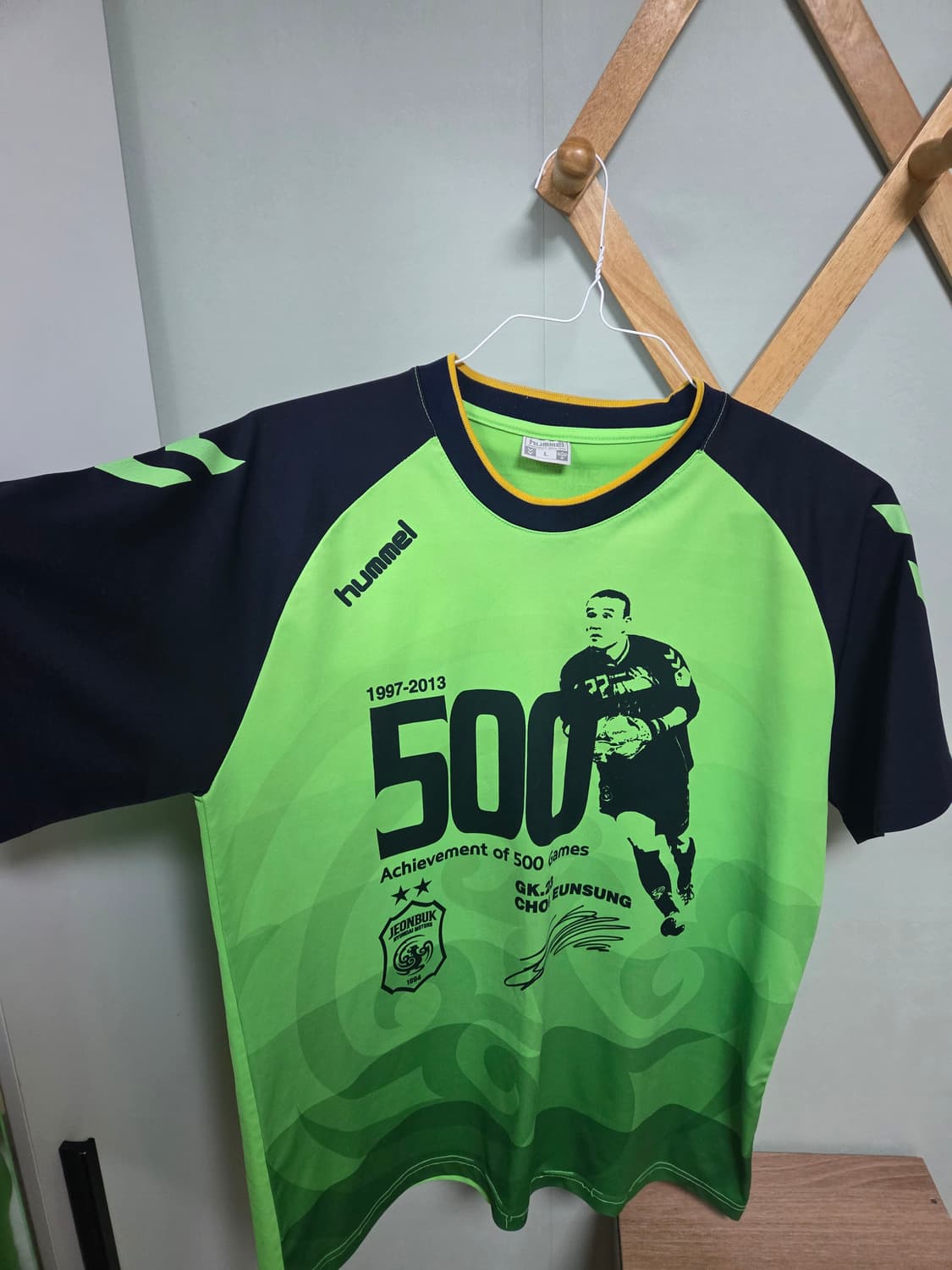 [전북현대] 최은성 500경기 기념티 상품이미지1