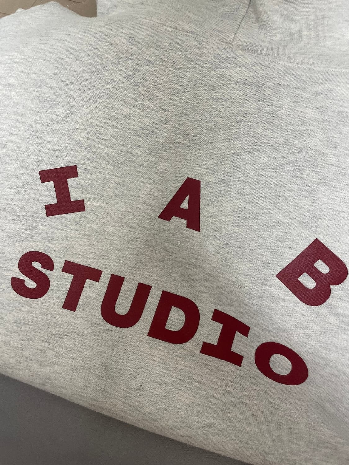 아이앱 스튜디오 오트밀 후드티 XL 상품이미지1