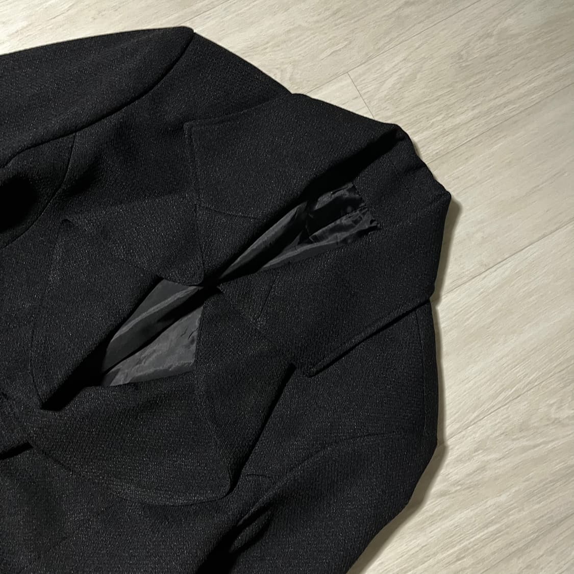 JPN . 재팬 원버튼 프릴 블레이저 상품이미지2