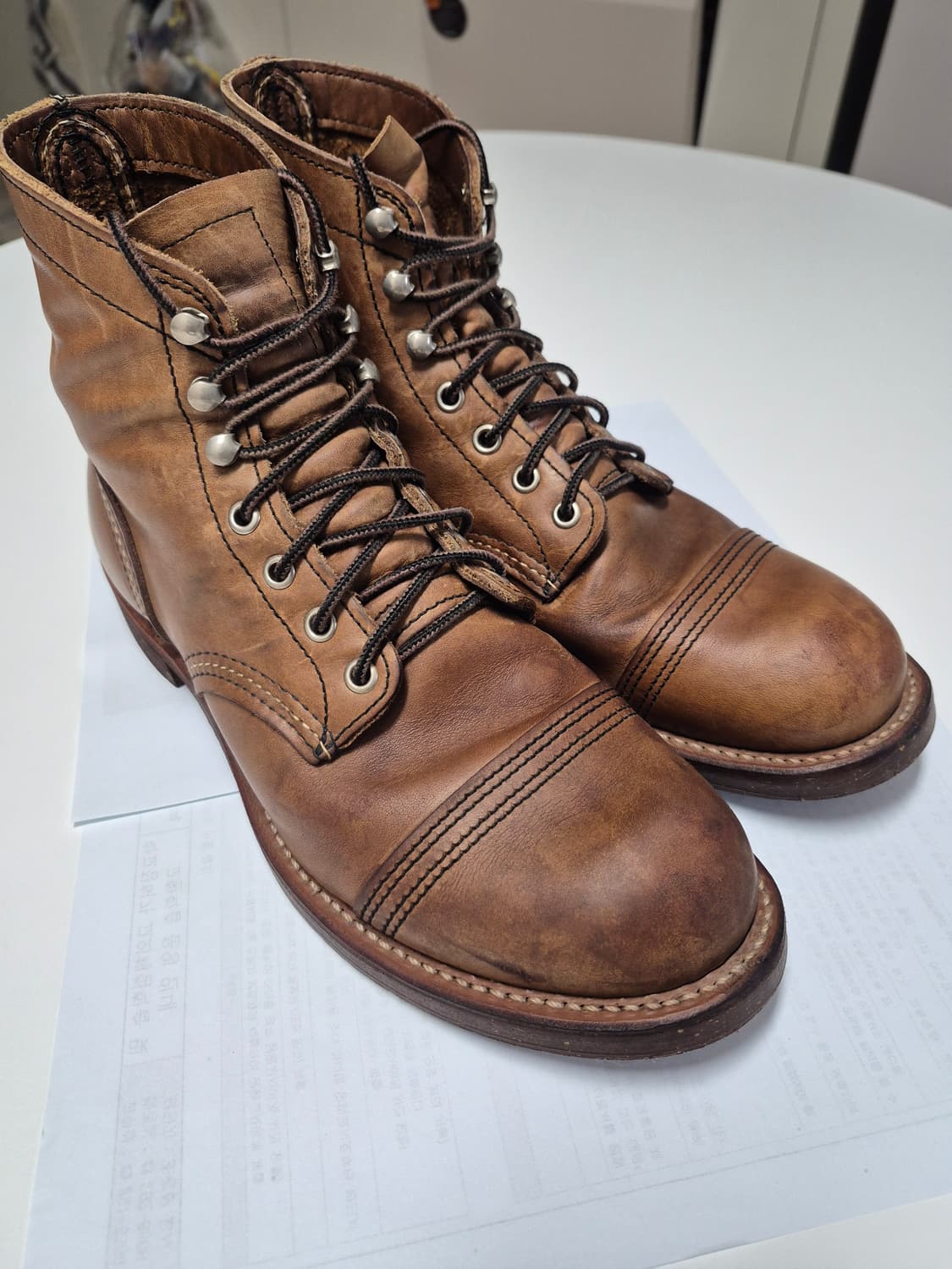 레드윙 아이언레인져 구형 8111 7.5D 255mm 판매합니다. 상품이미지1