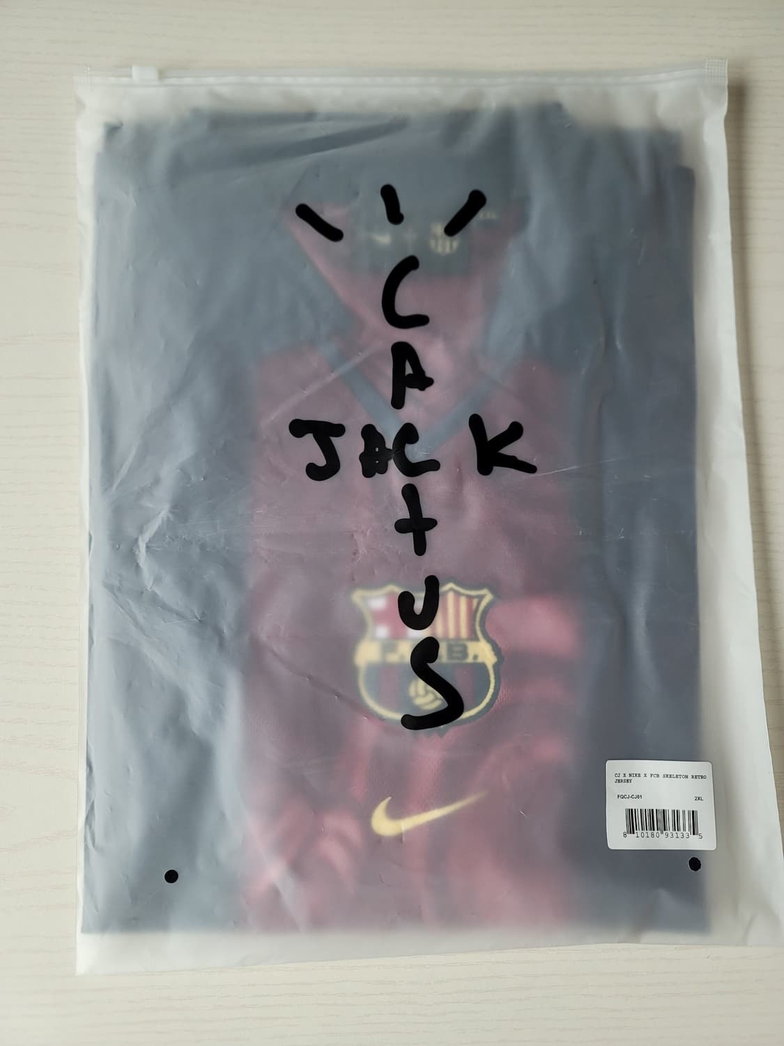 [2XL]나이키 x 트래비스 스캇 바르셀로나 풋볼 저지  상품이미지5