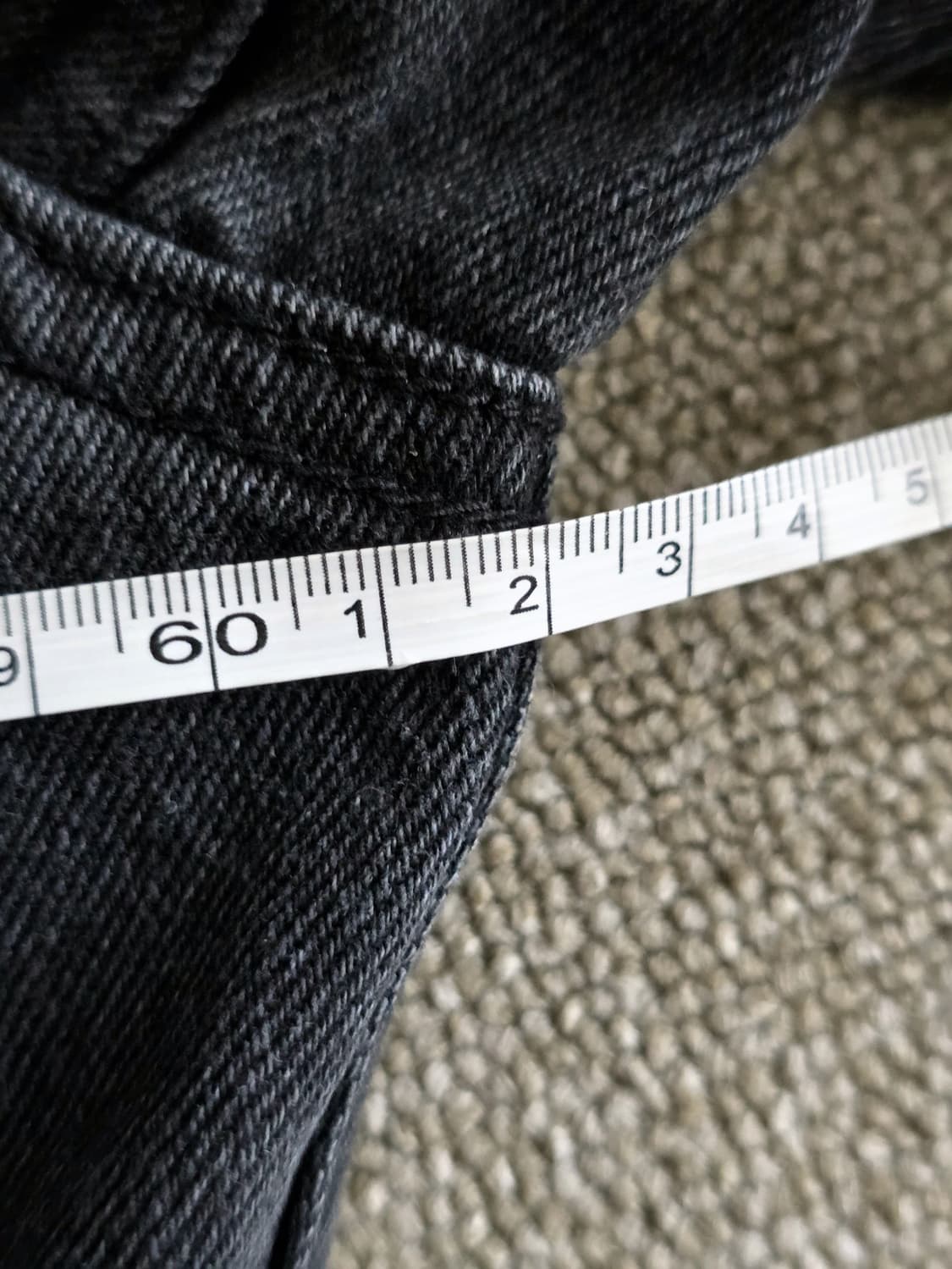 LEMAIRE 르메르 4 포켓 블랙 데님 블루종 재킷 M 미사용  상품이미지9