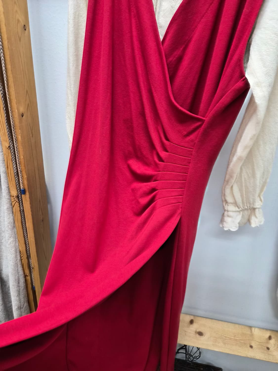 로렌 랄프로렌 스판셔링 원피스. 바네사브루노 프릴 울 블라우스 상품이미지4