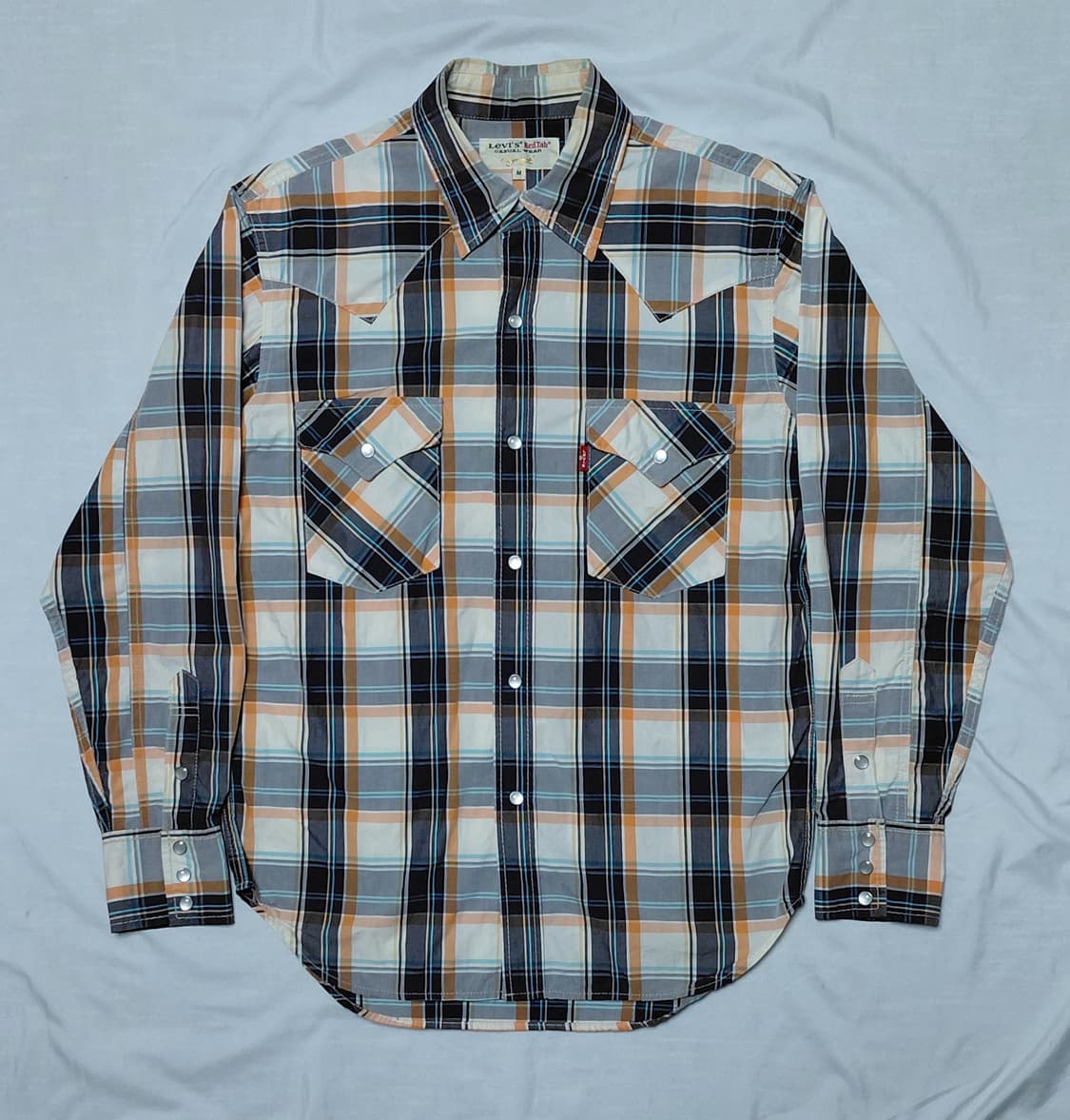 [M] 리바이스 Red Tab 빈티지 웨스턴 체크 셔츠 (08년식) 상품이미지1
