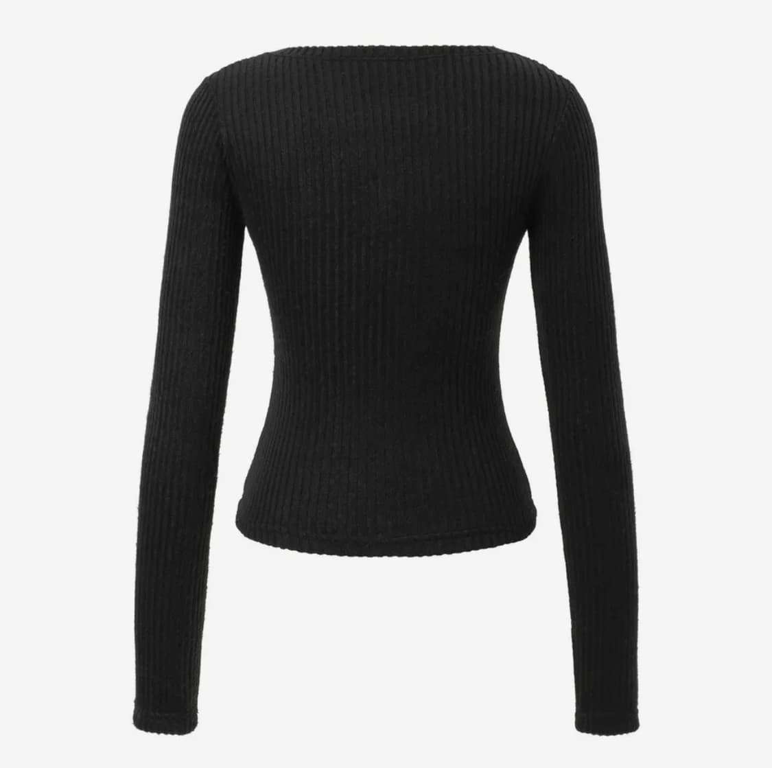 카키포인트 Ribbed Button T-shirt 상품이미지3