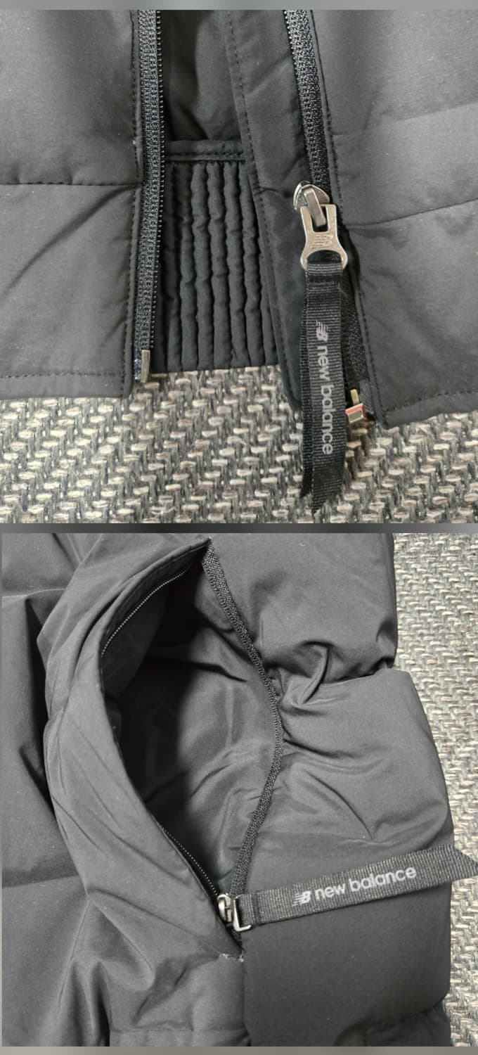 뉴발란스 24ss  블랙 다운패딩점퍼 경량패딩 상품이미지4