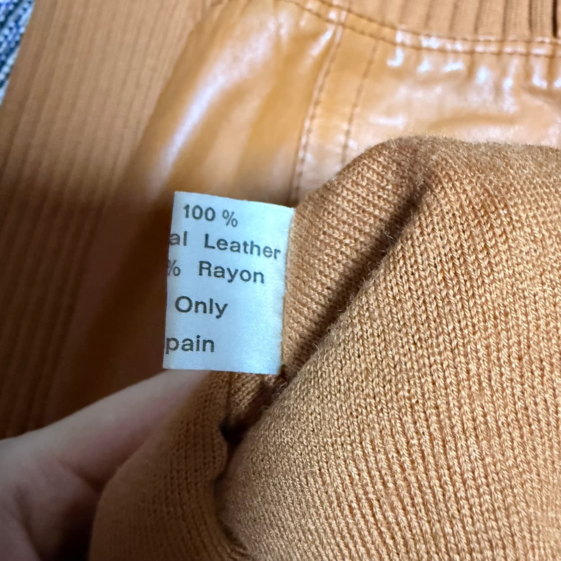 TORRAS 울 레더 콤비 자켓 상품이미지8