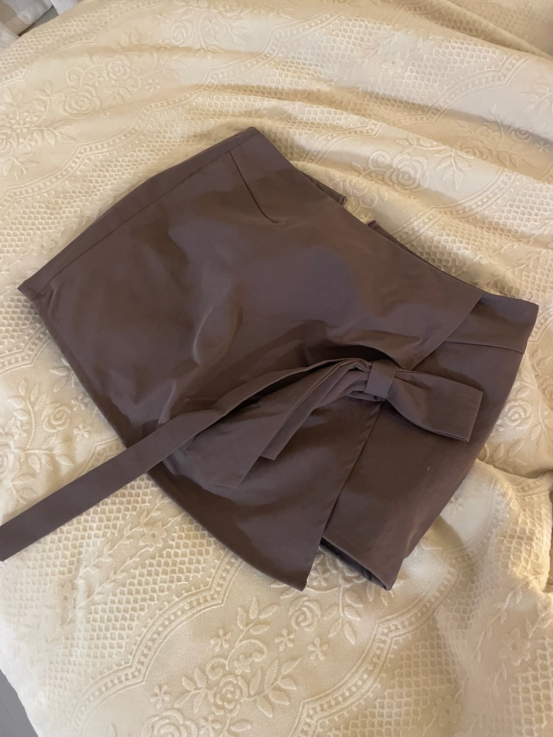 Funnel in ribbon skirt  S 상품이미지7