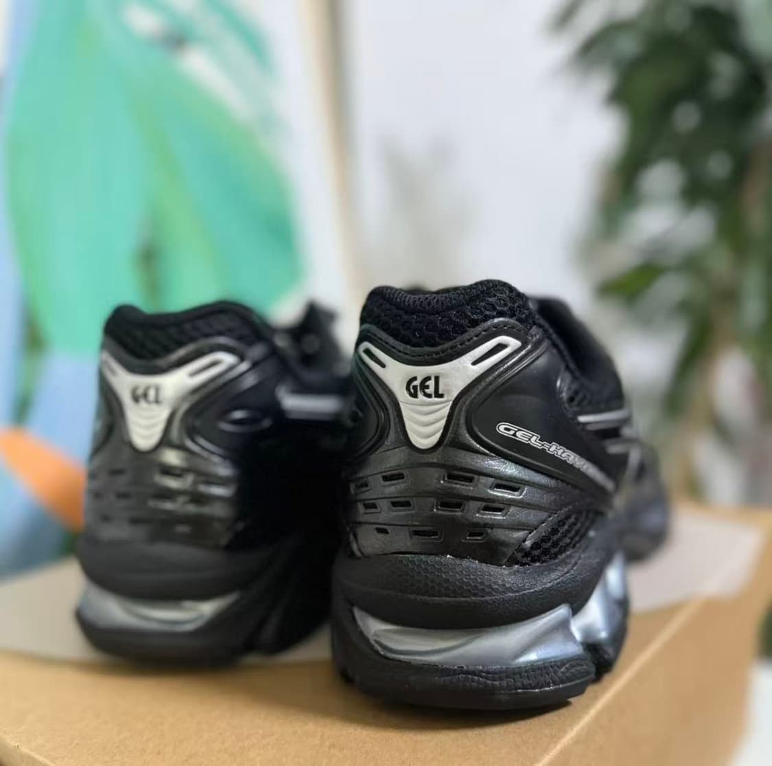 아식스 젤 카야노 14 블랙 퓨어 실버 상품이미지5