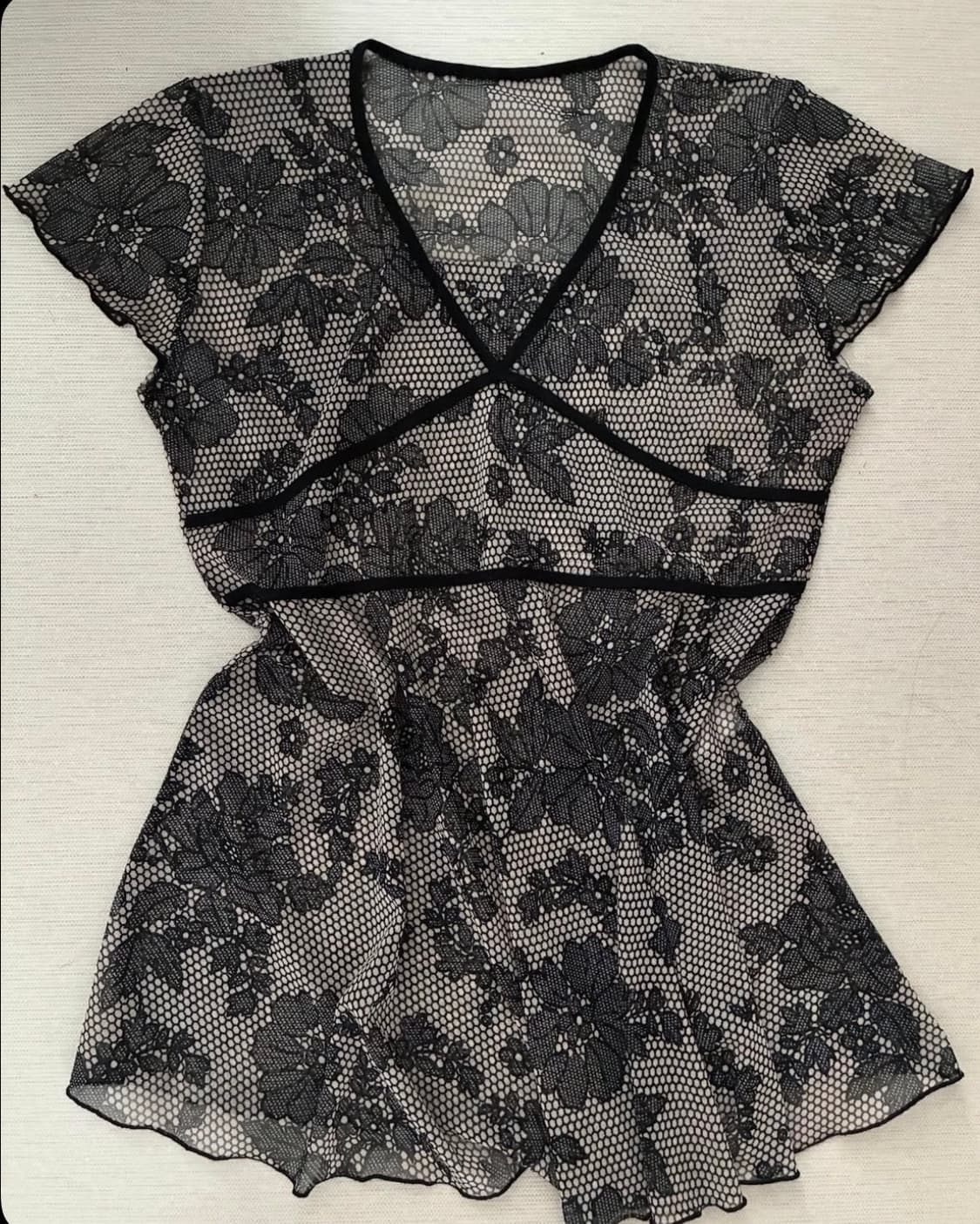 lovecannedfruit 럽캔 빈티지 페어리 오리엔탈 레이어드 원피스 상품이미지1