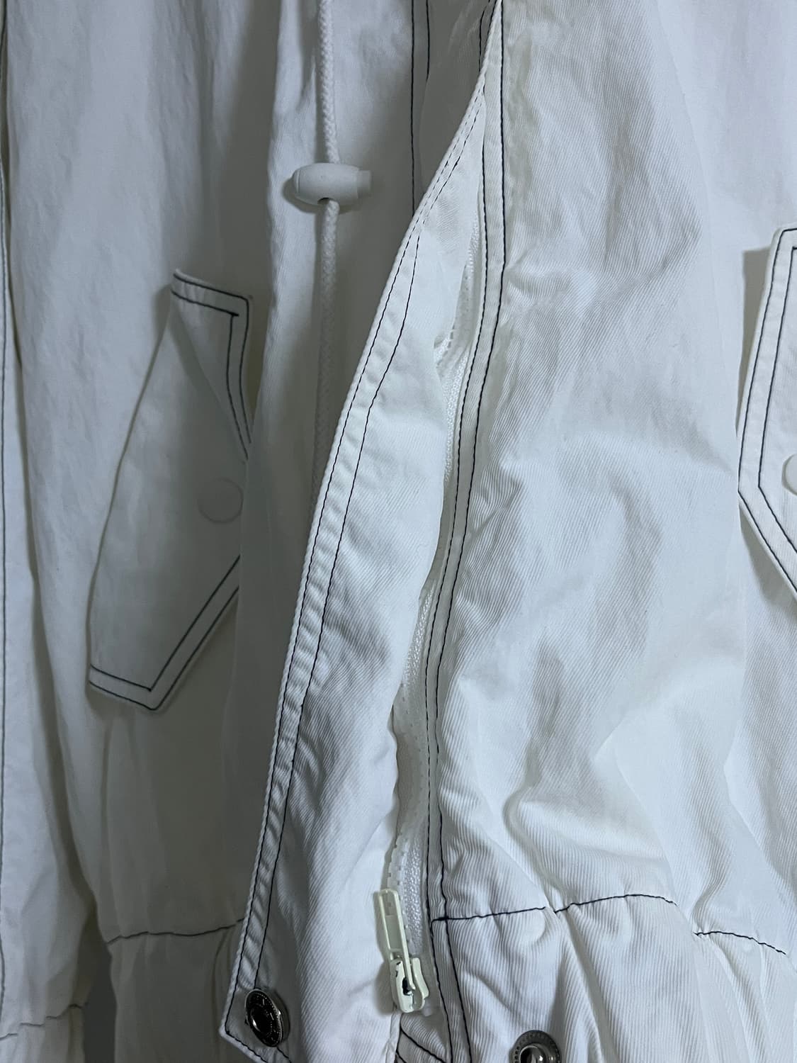 세릭 cerric 스티치 후드 자켓 아우터 점퍼 상품이미지9