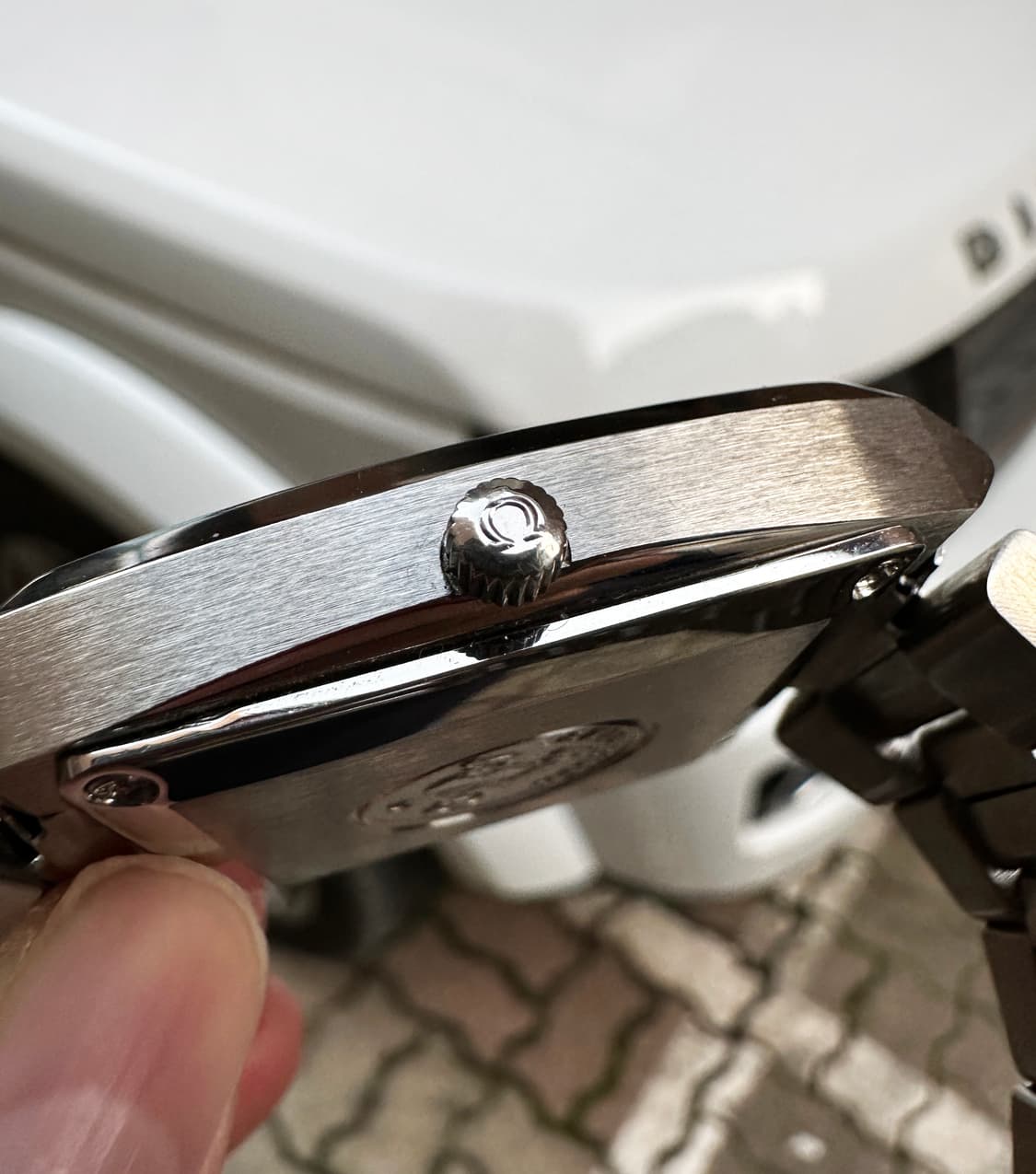 정품 오메가 희귀 씨마스터 빅 사이즈 자동 남자 시계 상품이미지6