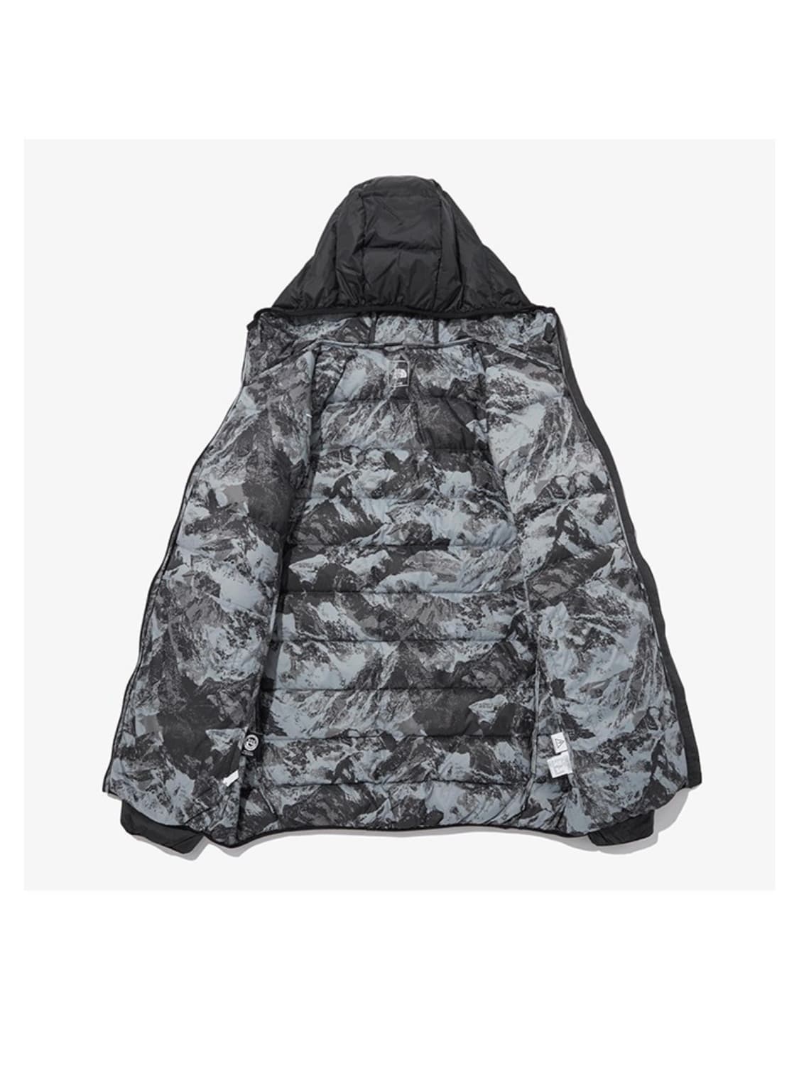 L) 100) 노스페이스 버몬트 다운 후드 경량 패딩 상품이미지4