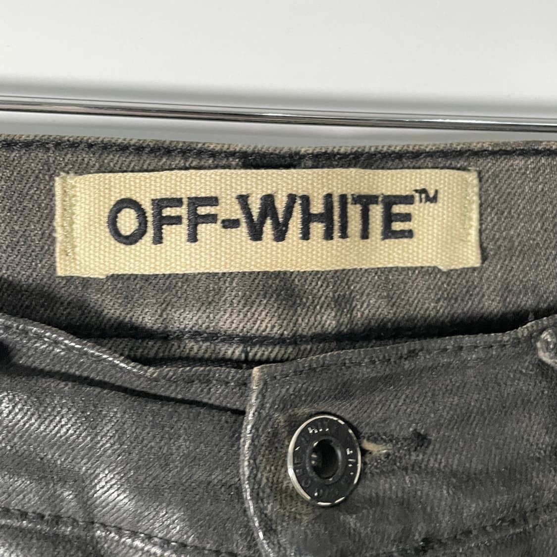 오프화이트 디스트 블랙 코팅진 (onp.72)   상품이미지8
