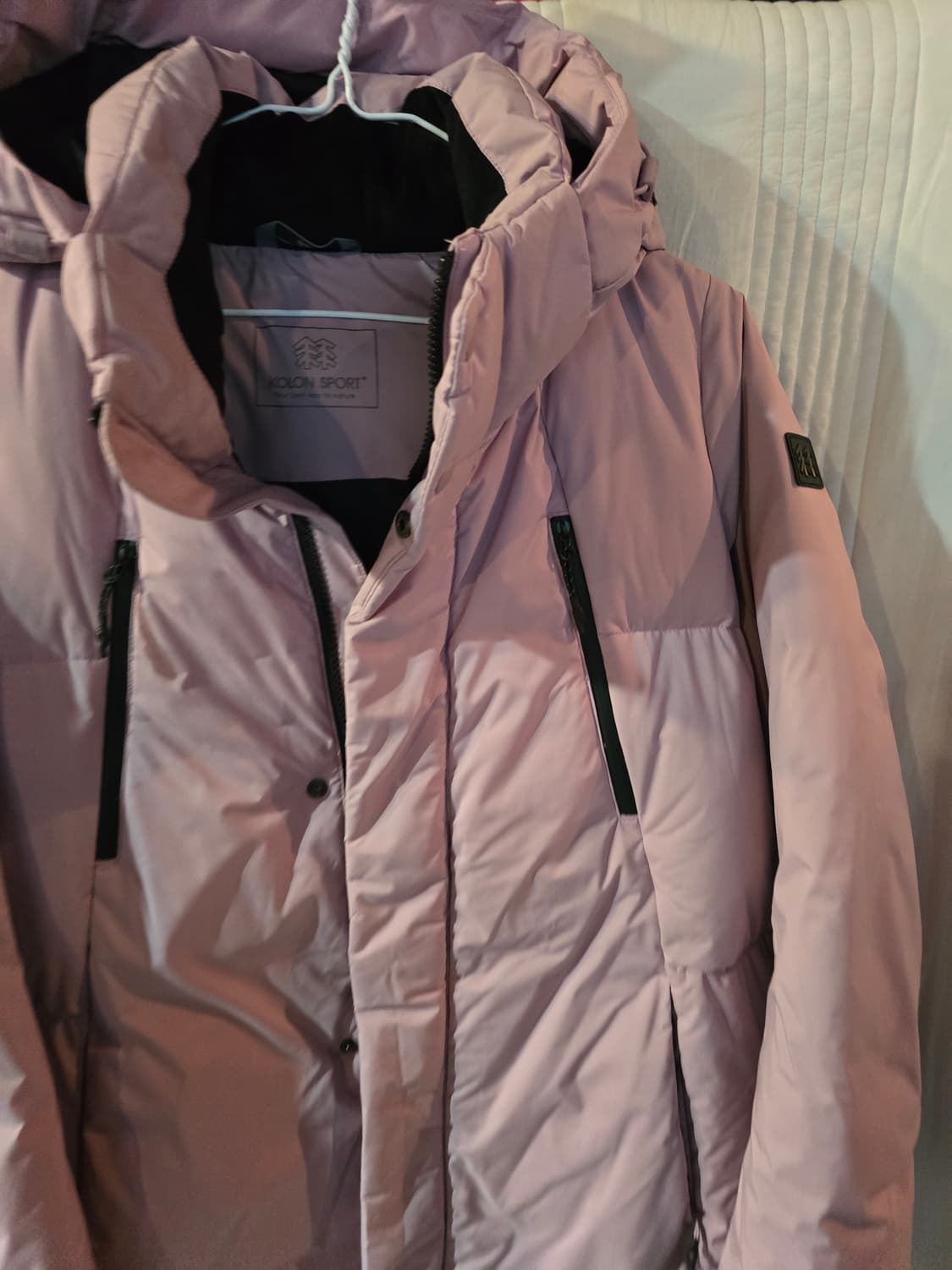 코오롱 오리털 롱패딩  상품이미지1