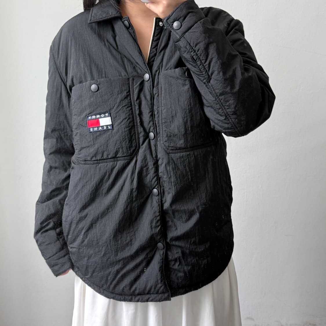 [M] 타미진스 블랙 점퍼 상품이미지1