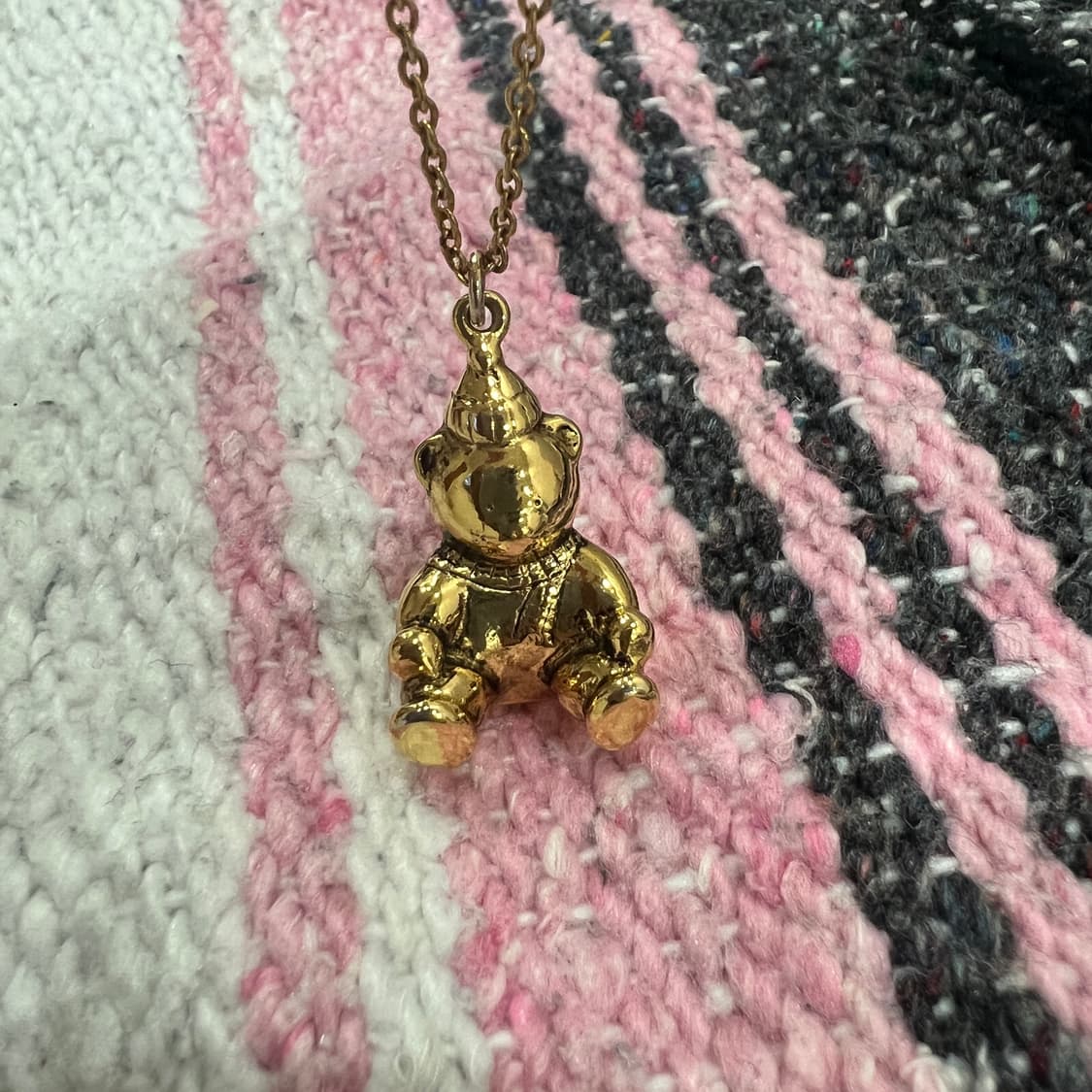 Pink house 곰돌이 목걸이 상품이미지4