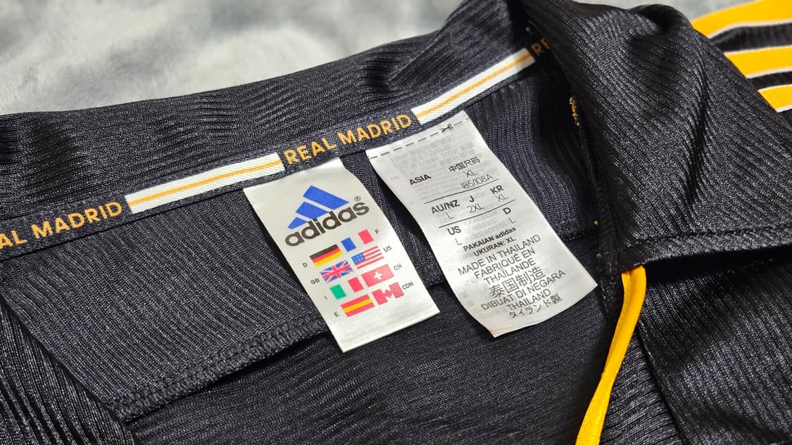 [Very Good](XL) 레알마드리드 99-00 리메이크 유니폼 상품이미지6