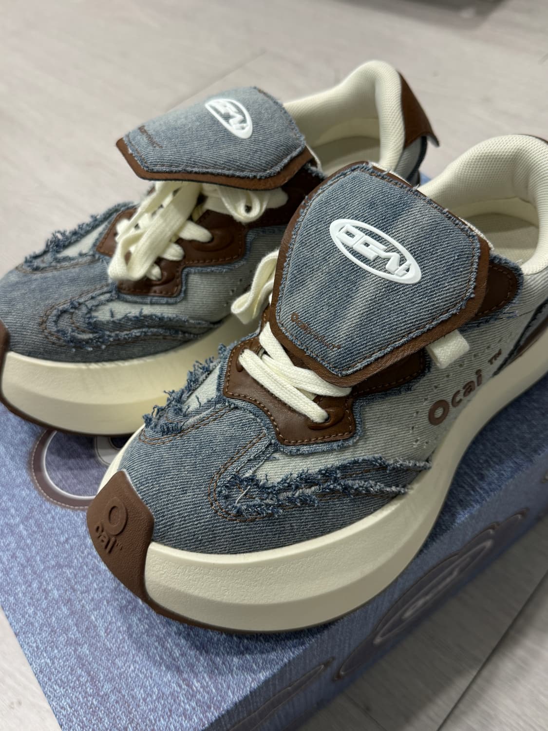 오카이 신발 OCAI 클라우드 러너 데님 스니커즈 240 상품이미지2