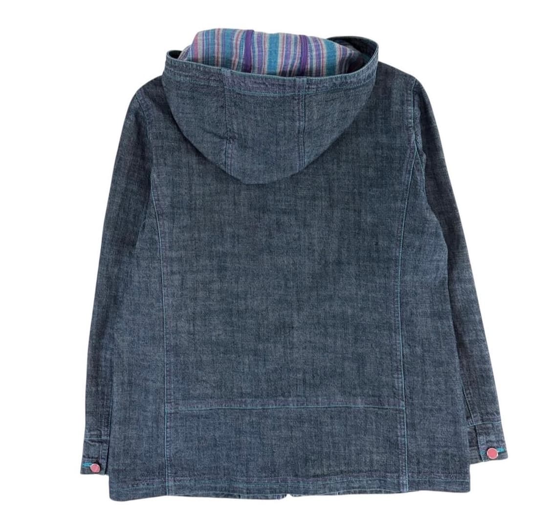 빈티지 후드 데님 자켓 상품이미지2