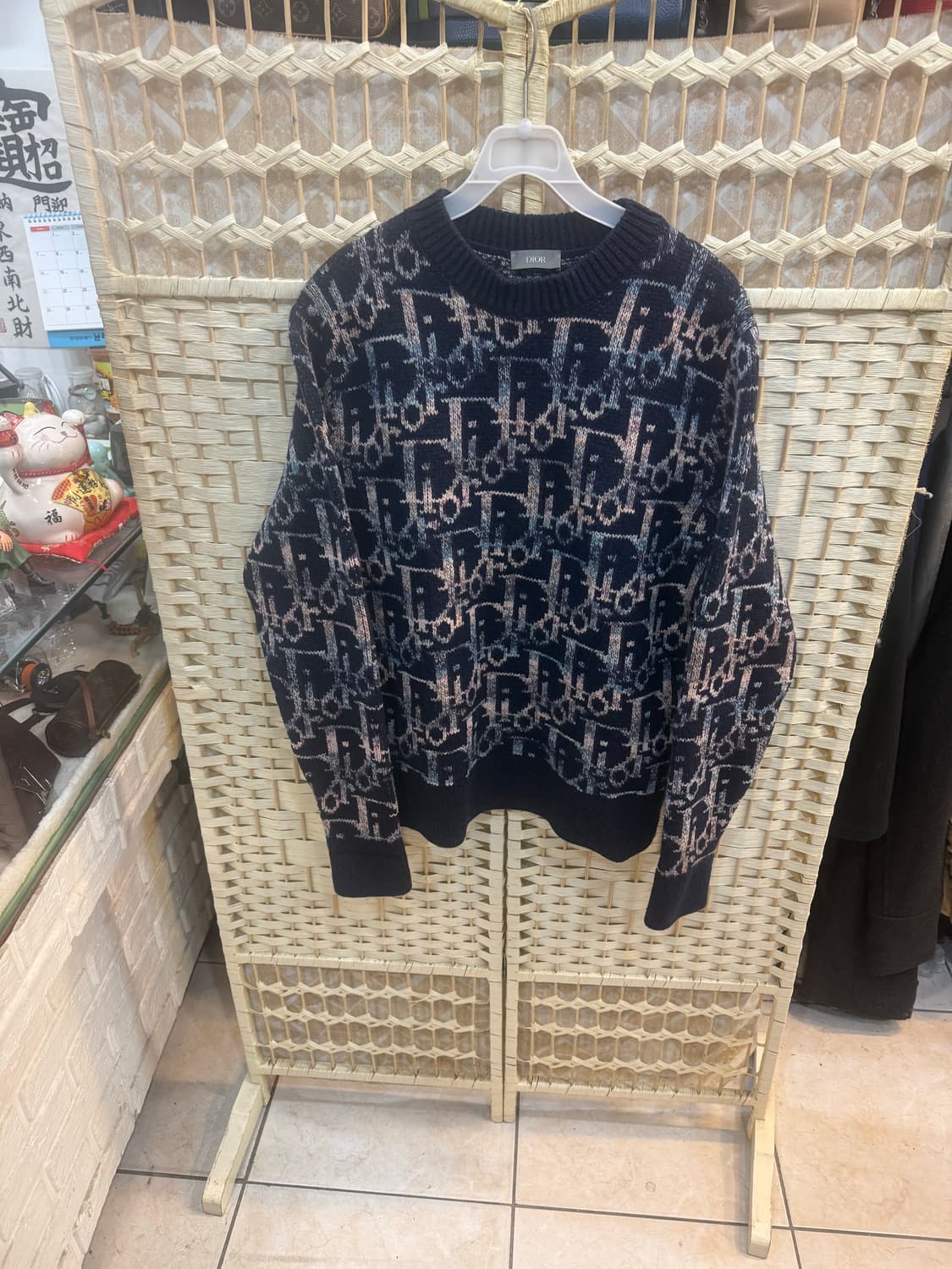 100 정품 디올 오빌리크 재가드 니트 팝니다 상품이미지1