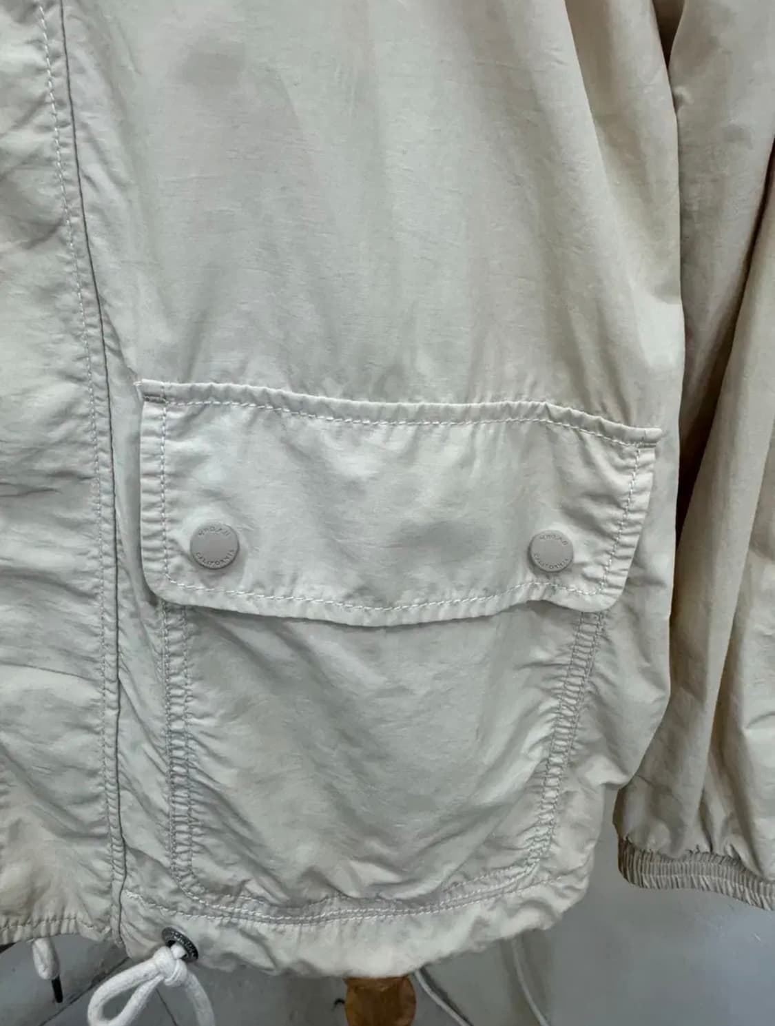 후아유 WHO.A.U 베이지 후드 바람막이 데일리 윈드브레이커 상품이미지6