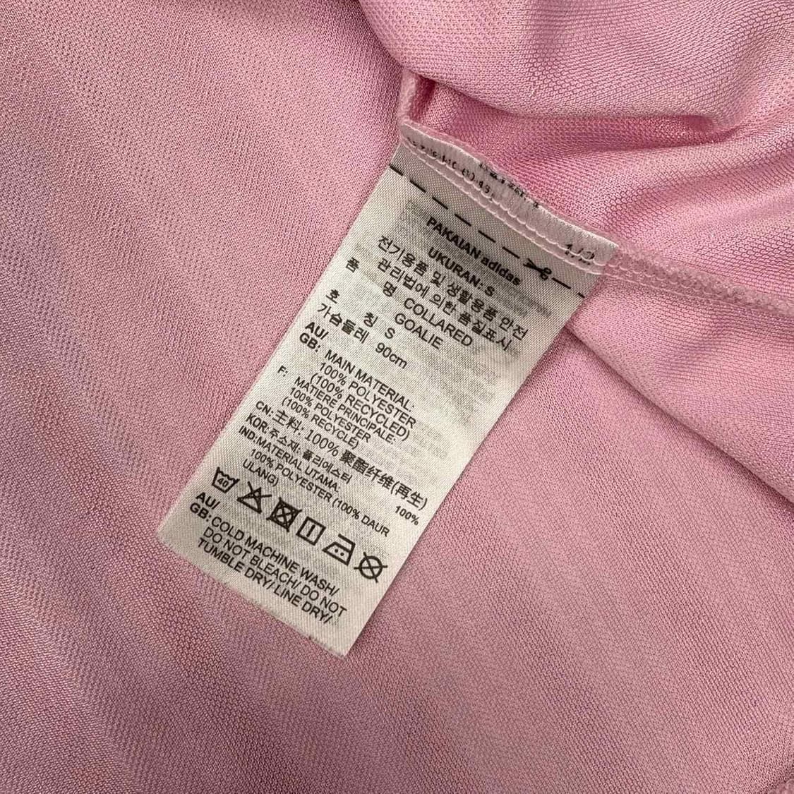 아디다스 신형 스트라이프 반팔 져지 카라넥 티셔츠(S) 상품이미지4