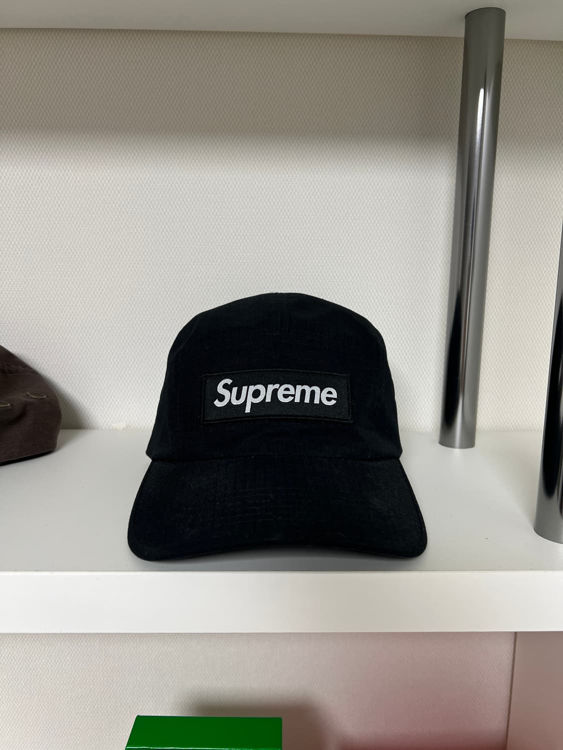 슈프림 Ventile 캠프캡 블랙 23SS 상품이미지2