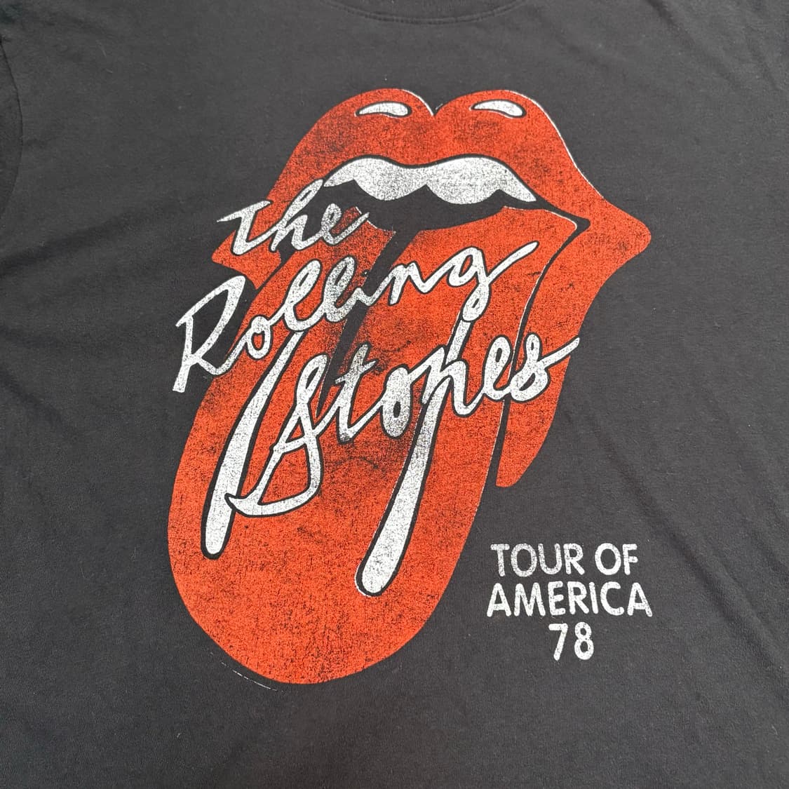롤링스톤즈 Tour 78’ 티셔츠 상품이미지2