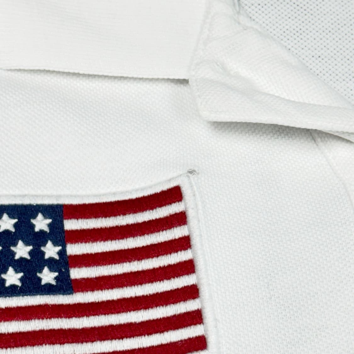 (M) 폴로 랄프로렌 USA 빅포니 피케 화이트 상품이미지6