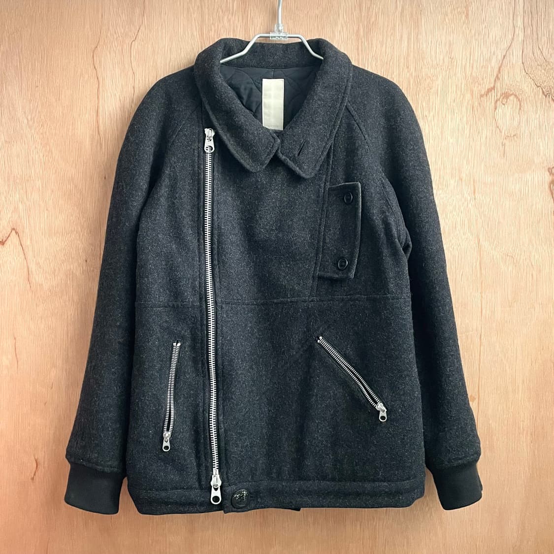 논네이티브 울 라이더스 봄버 자켓 상품이미지3