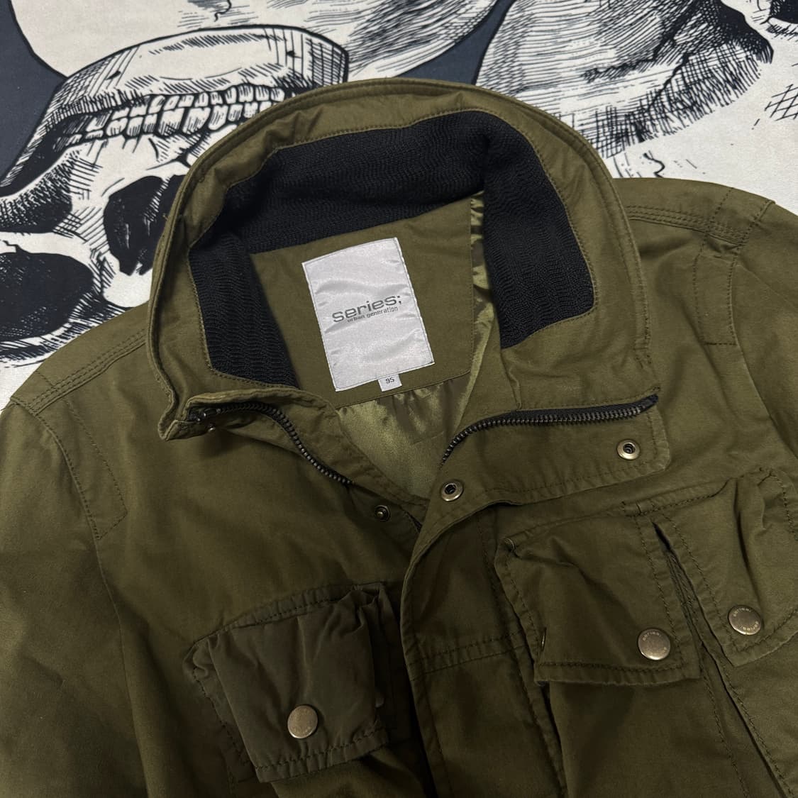 시리즈옴므 야상점퍼 95사이즈 상품이미지2