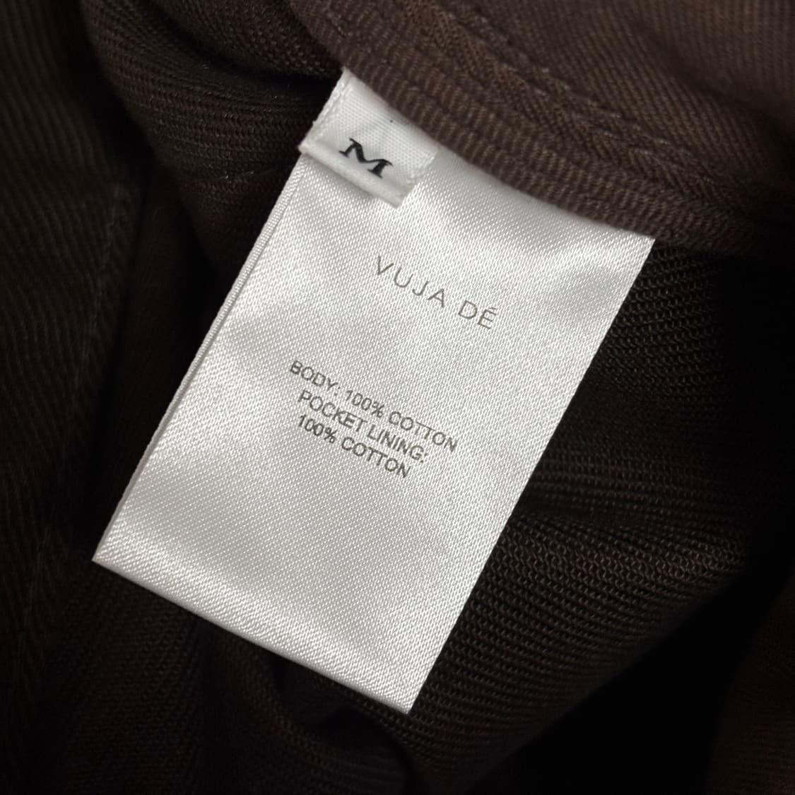 M) vuja de 부자데 25AW 스티브 가먼트 다이드 진 상품이미지4